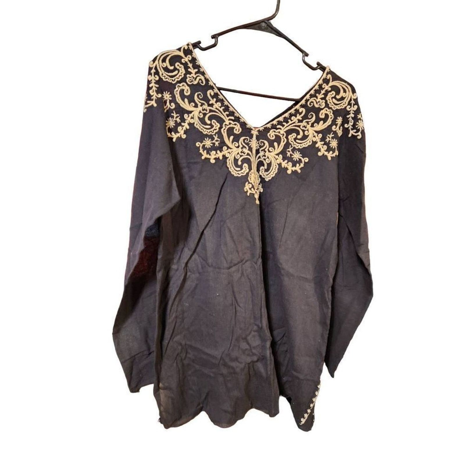 Lucky Brand Lucky brand S black blouse beautiful Size S / US 4 / IT 40 - 1 Thumbnail