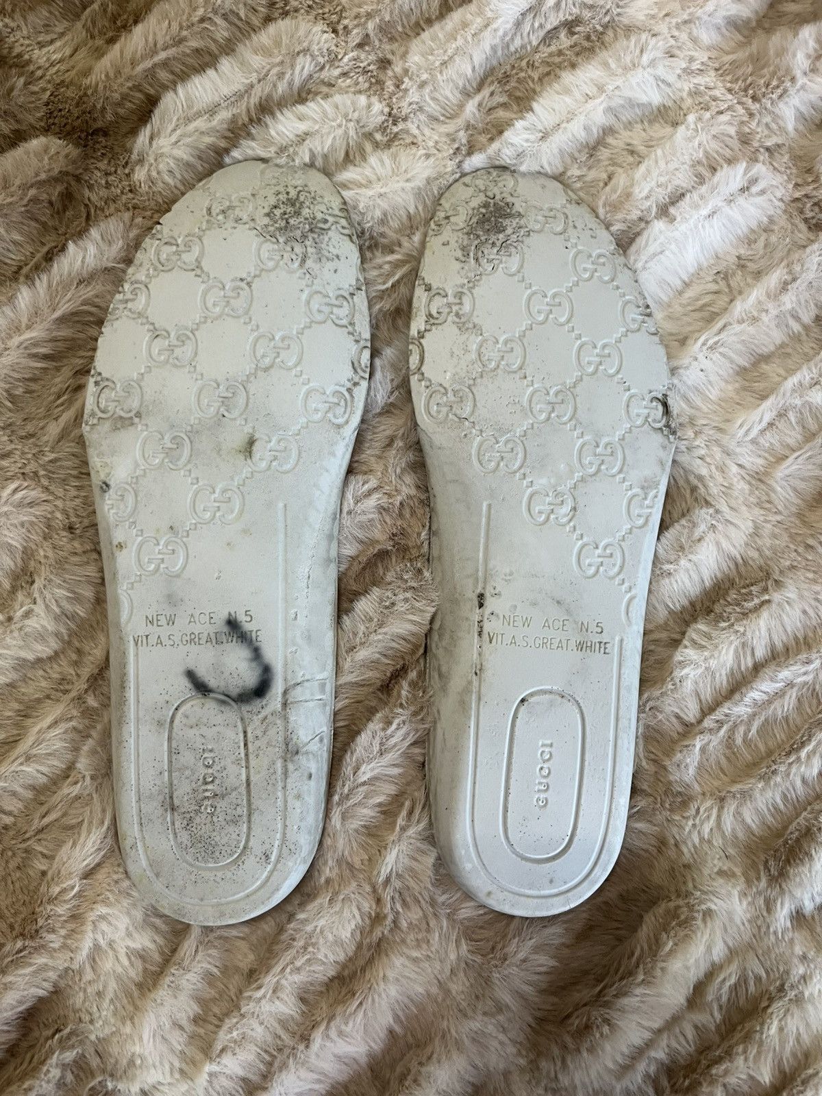 Gucci Gucci Ace Embroidered Snake Sneakers Size US 5.5 / EU 38 - 11 Thumbnail