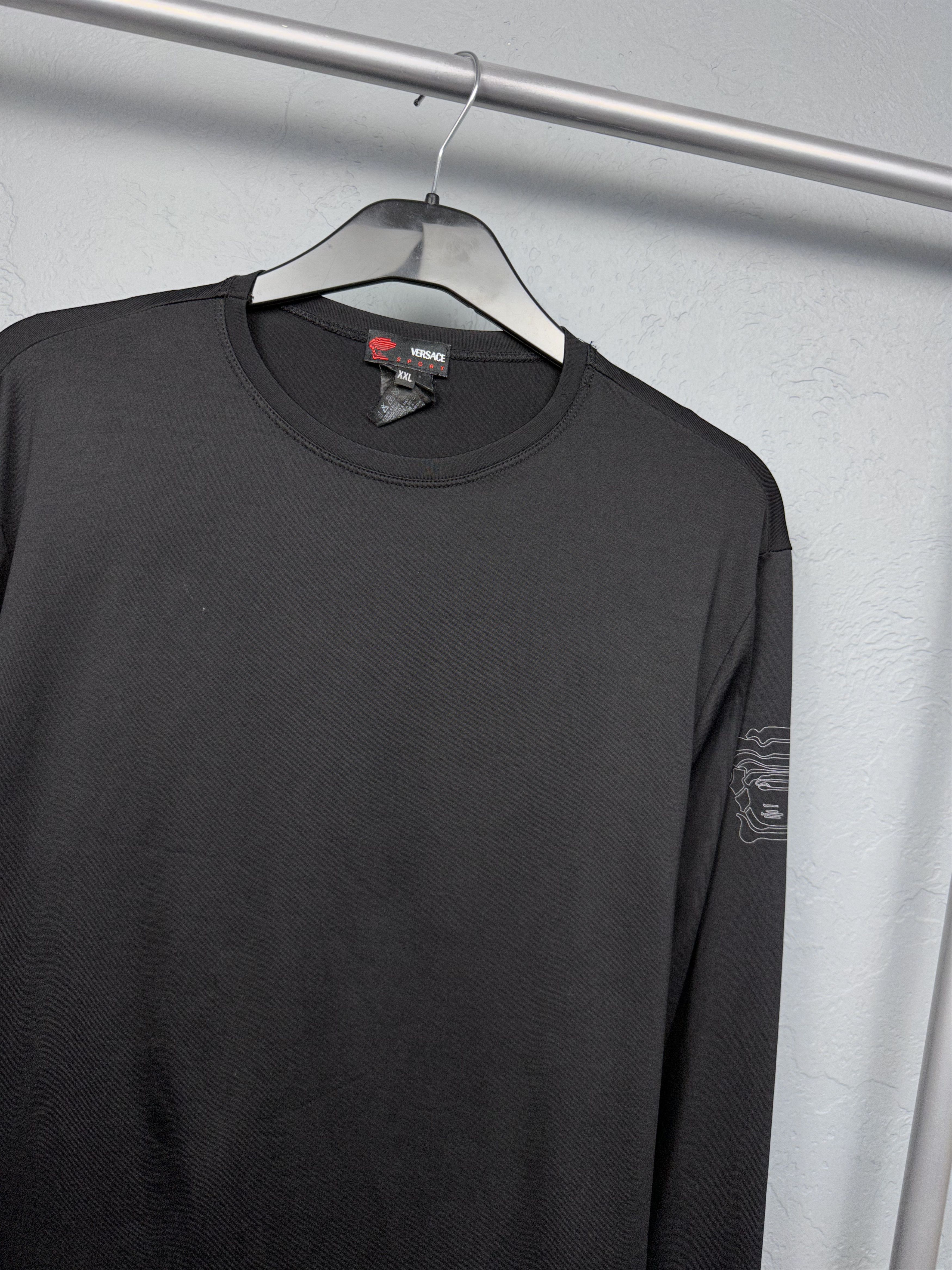 Versace Versace Sport Mens Long Sleeve T-Shirt Size US XXL / EU 58 / 5 - 2 Thumbnail
