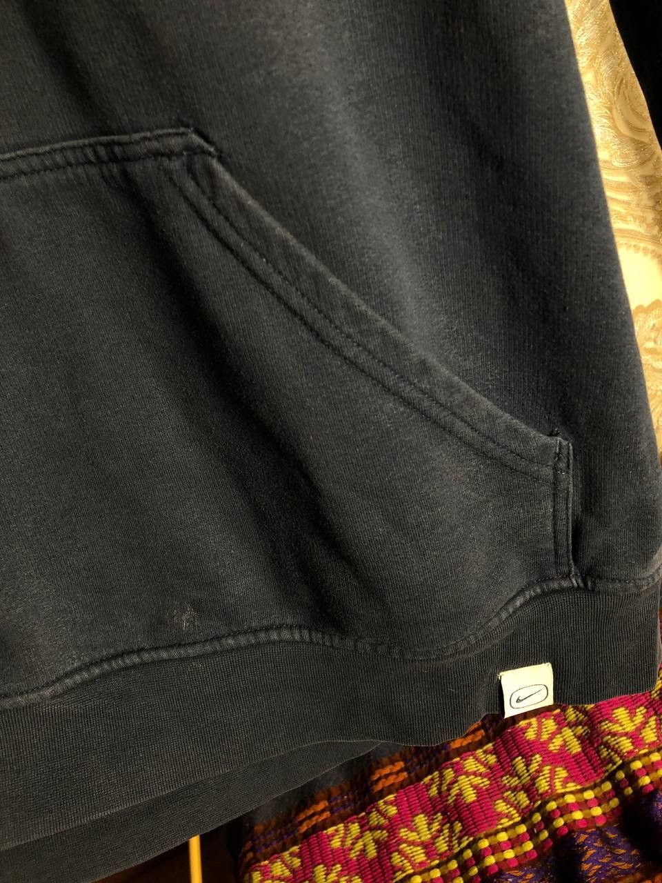 Nike × Vintage VERY RARE NIKE BIG LOGO SWOOSH RETRO HODDIE DRILL Y2K 90s Size US XXL / EU 58 / 5 - 3 Thumbnail