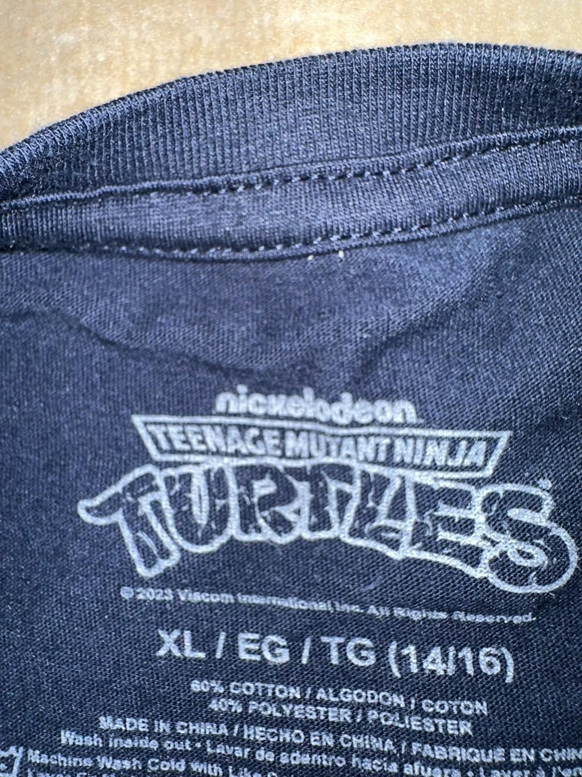 Nickelodeon Vintage TMNT Heroes in a Half Shell Graphic Adult Tee XL Size XL / US 12-14 / IT 48-50 - 2 Thumbnail