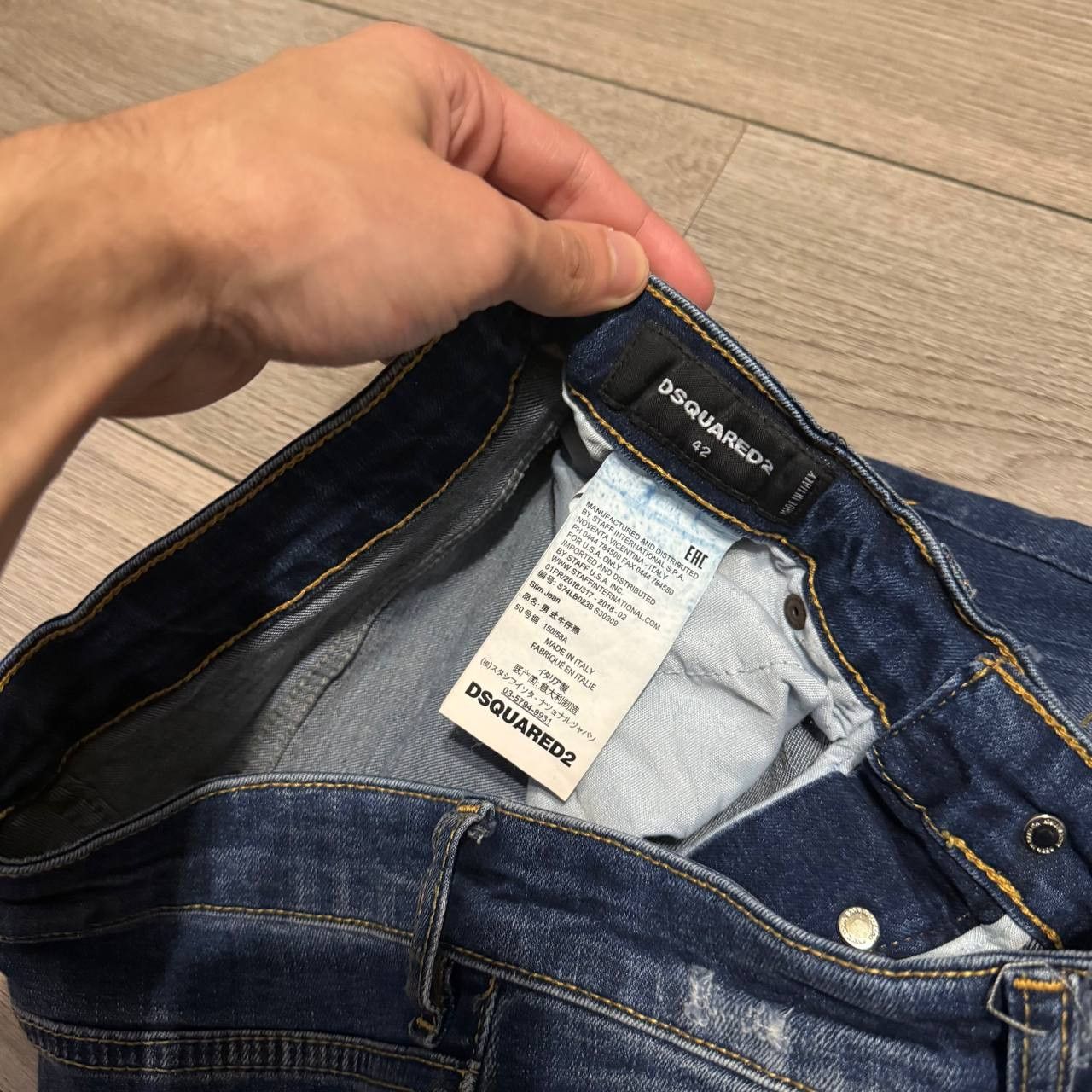 Dsquared2 DSQUARED2 LIMITED EDITION Blue Distressed Size 44 Size US 28 / EU 44 - 4 Thumbnail