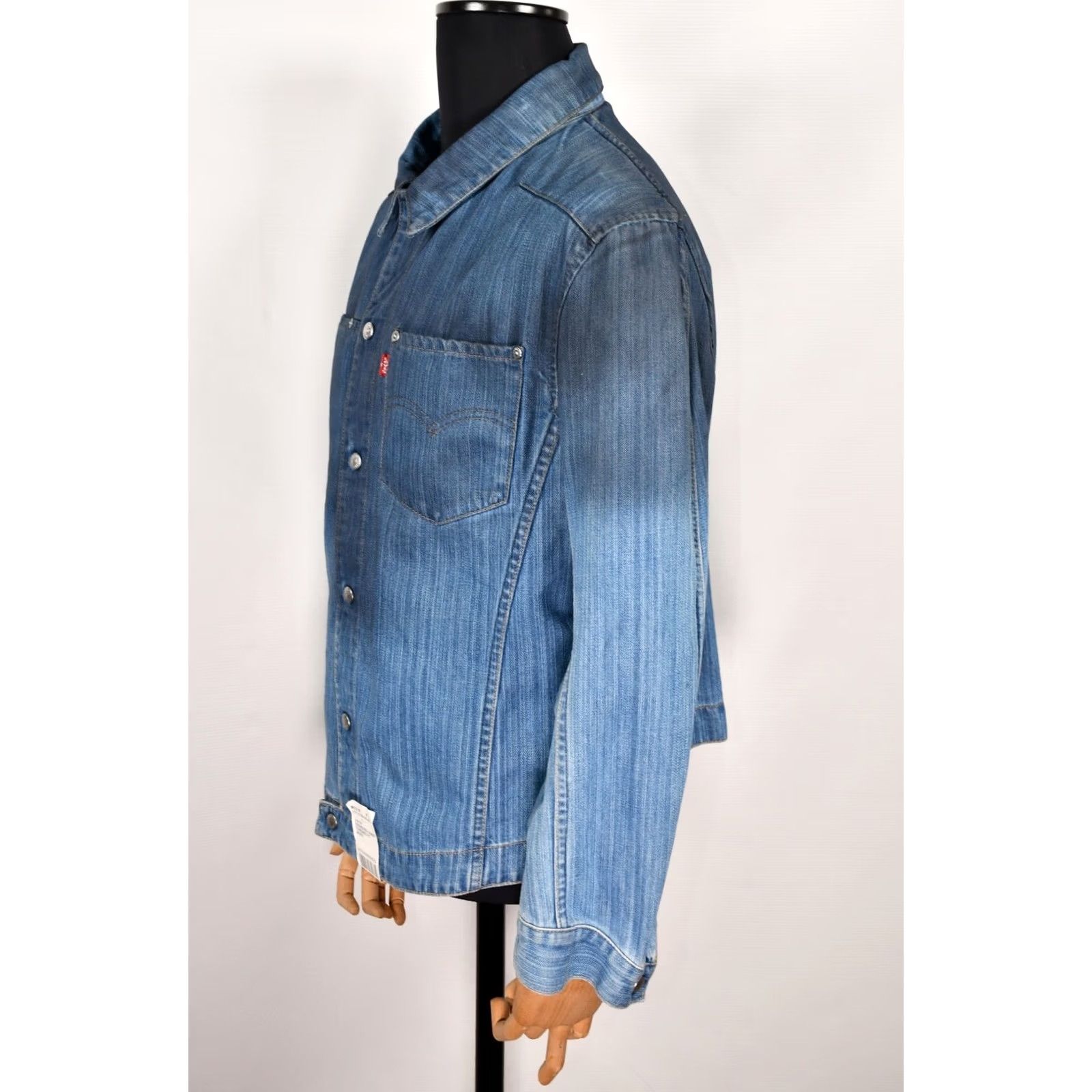 Levi's Levi's Engineered 70100 Jacket Denim Men's M Blue Regular Size M Denim Jacket Mens Size US M / EU 48-50 / 2 - 5 Thumbnail