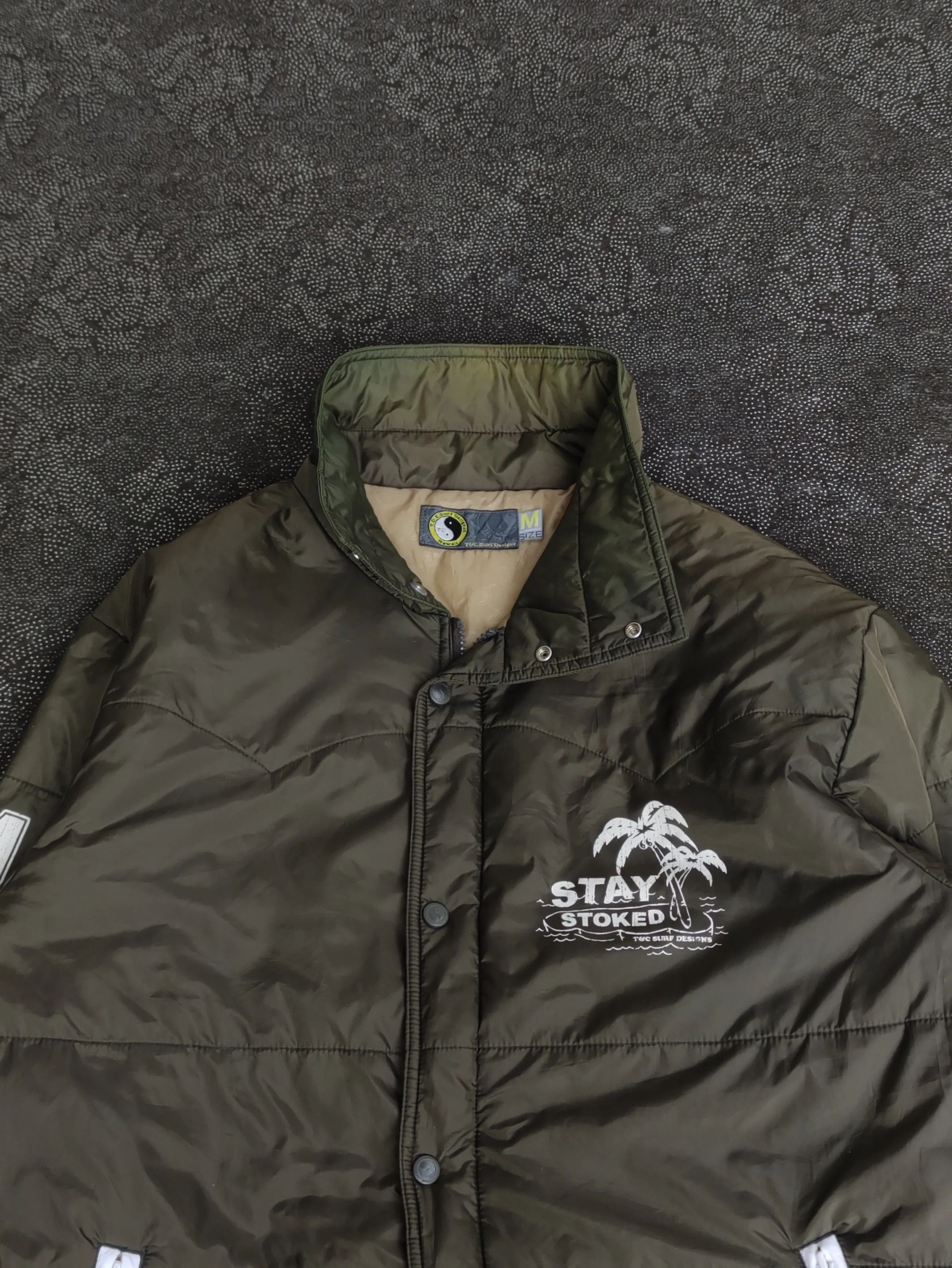 Vintage Vintage T&C Surf Designs Nylon Down Jacket J018 Size US M / EU 48-50 / 2 - 2 Thumbnail