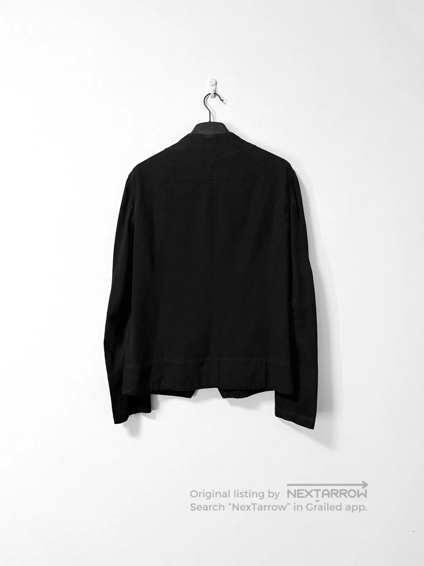 Japanese Brand Asymmetrical Dark Avant-Garde Jacket. Size US L / EU 52-54 / 3 - 2 Thumbnail