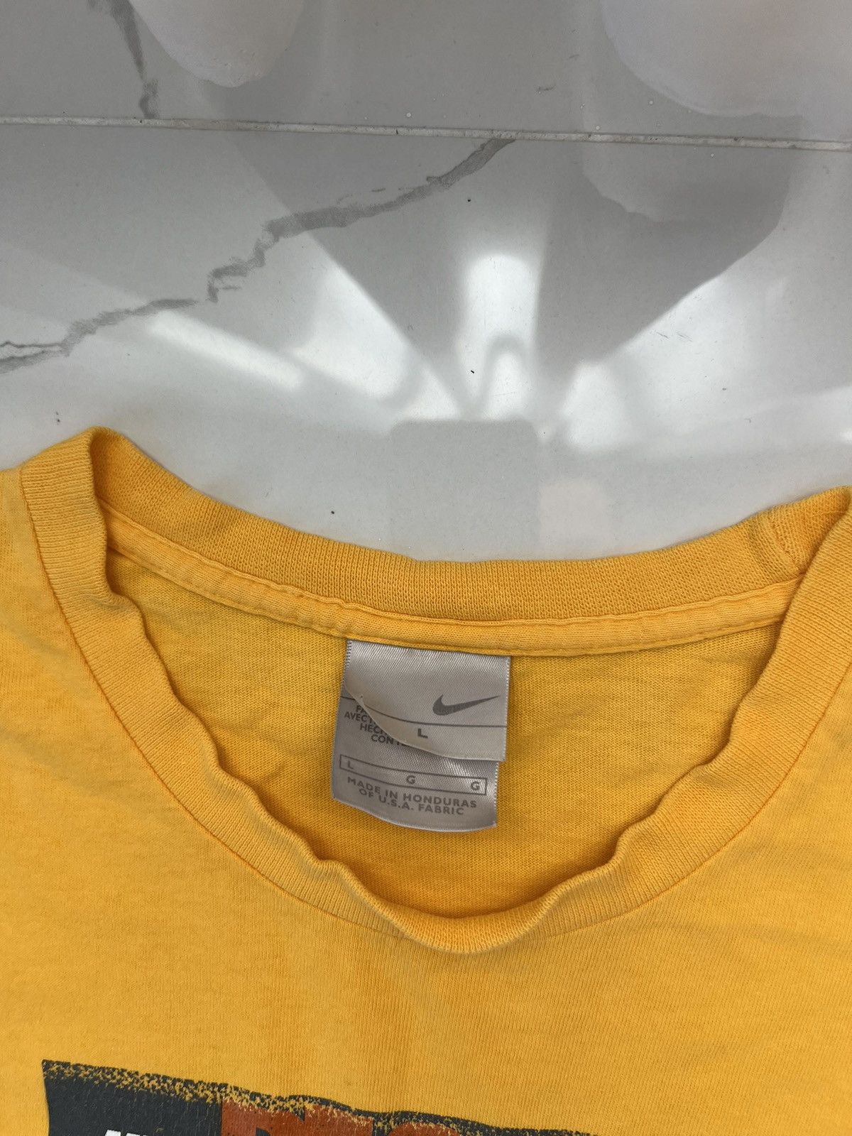 Nike × Vintage 90's NIKE RECORD BREAKERS BIG LOGO SWOOSH Y2K TEE RETRO RARE Size US L / EU 52-54 / 3 - 4 Thumbnail