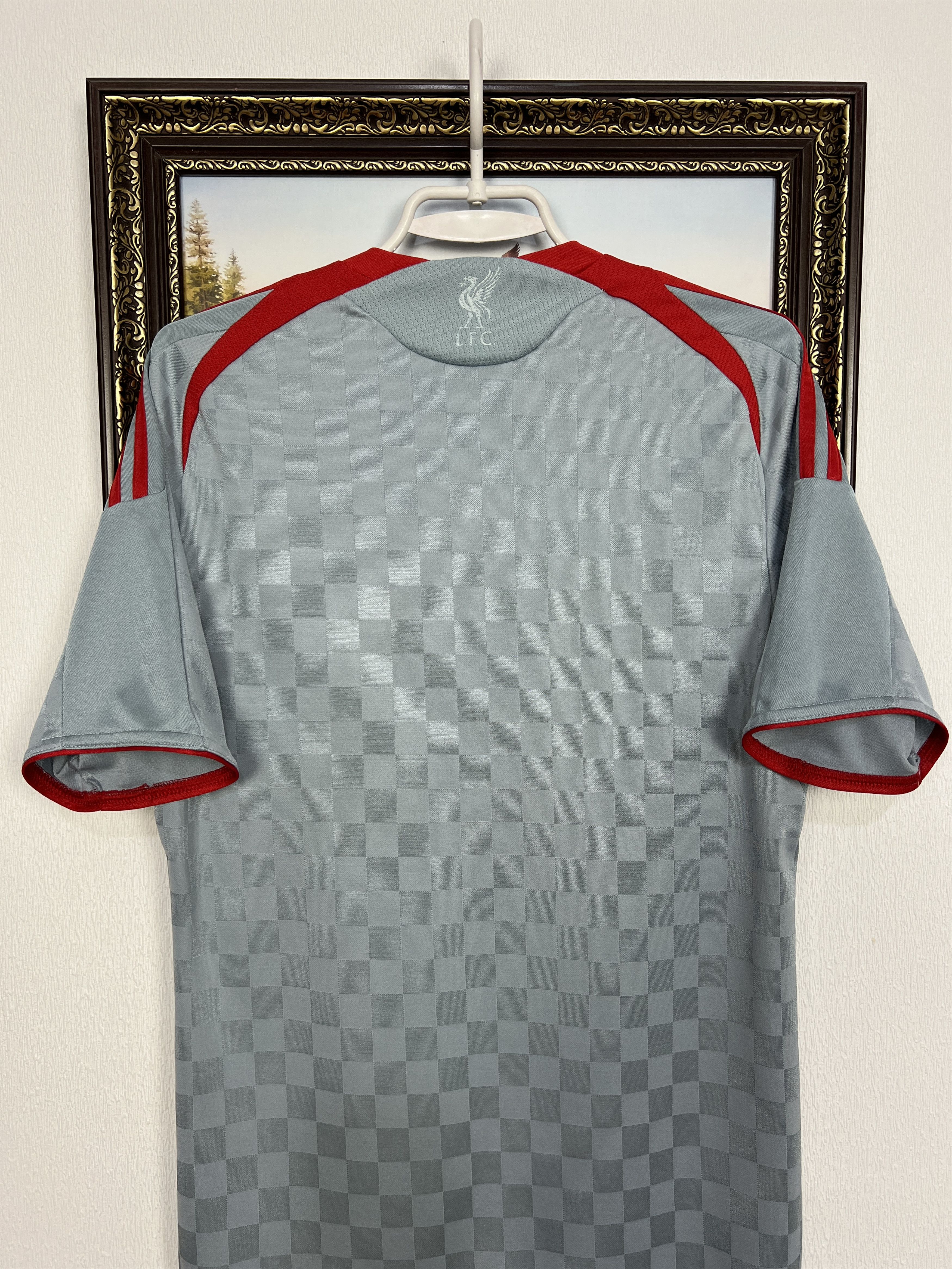 Adidas Liverpool Away football shirt 2008 Soccer Jersey Trikot Size US S / EU 44-46 / 1 - 9 Thumbnail