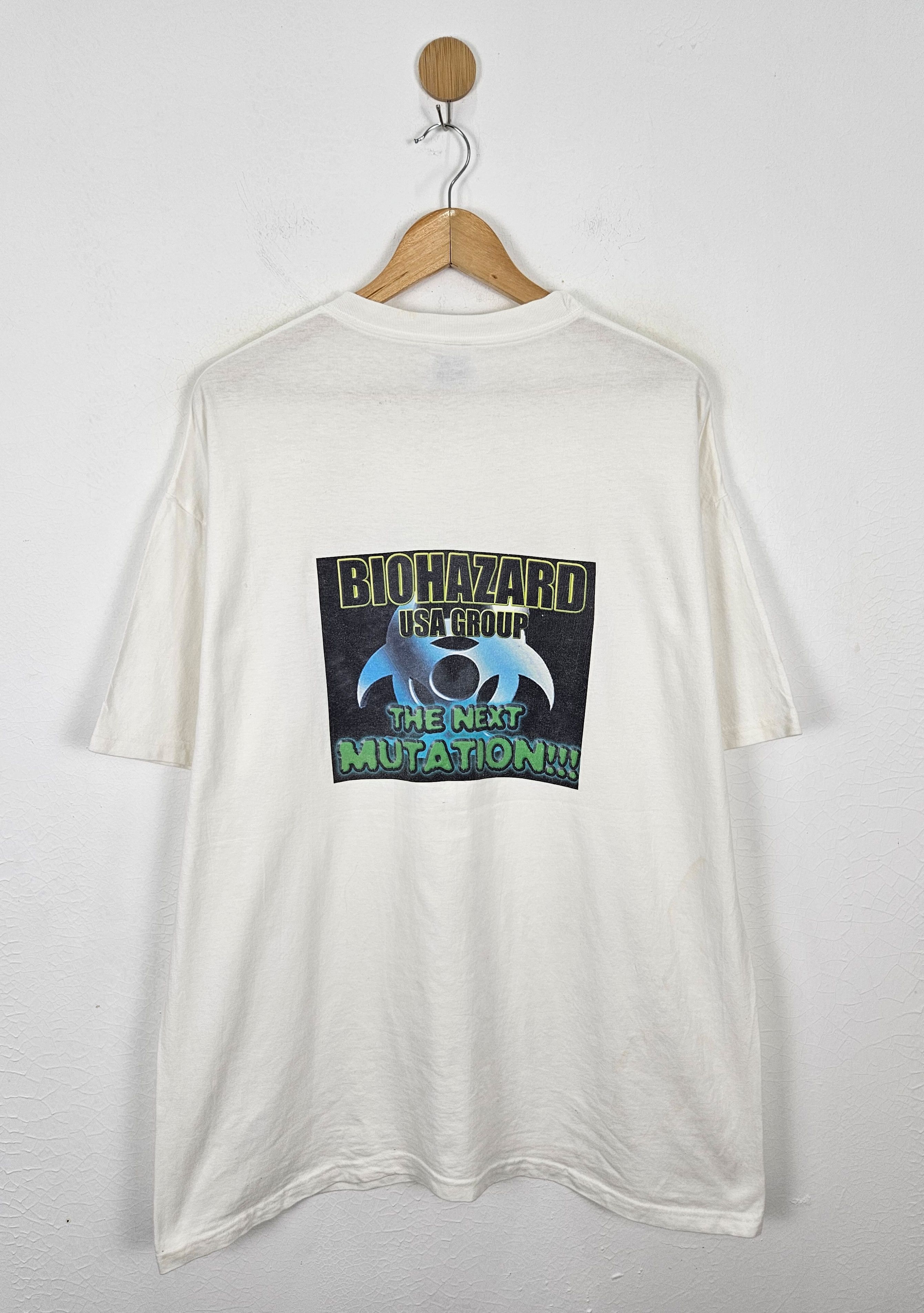 Vintage Vintage Biohazard The Next Mutation shirt Size US XL / EU 56 / 4 - 1 Thumbnail