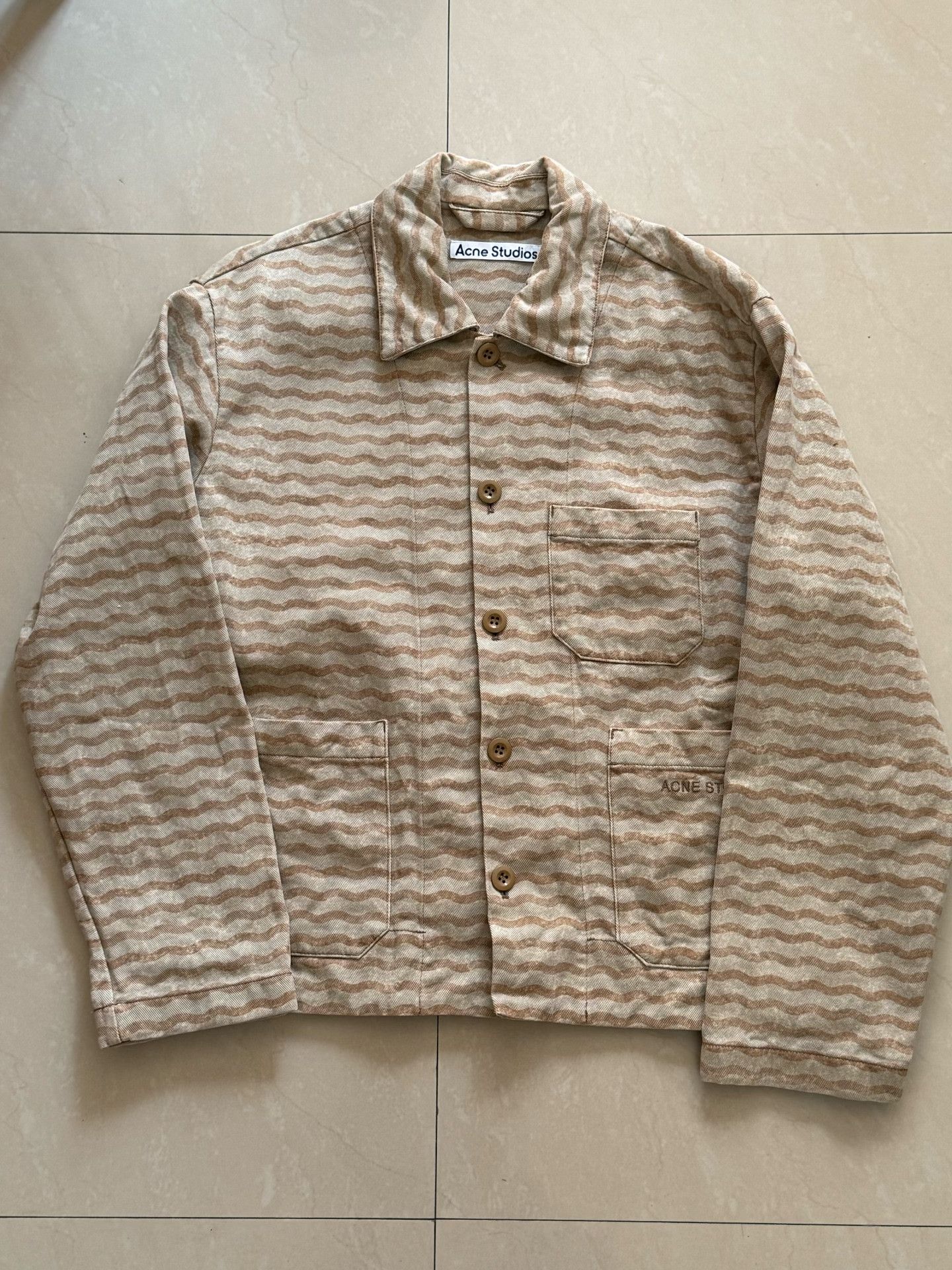 Acne Studios Acne Studios Workwear Jacket Size US S / EU 44-46 / 1 - 1 Thumbnail