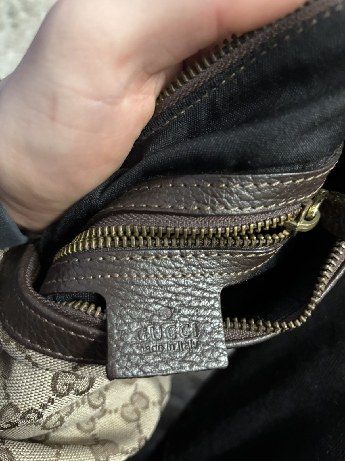 Designer × Gucci × Vintage Vintage Monogram Bag Gucci Size ONE SIZE - 8 Thumbnail