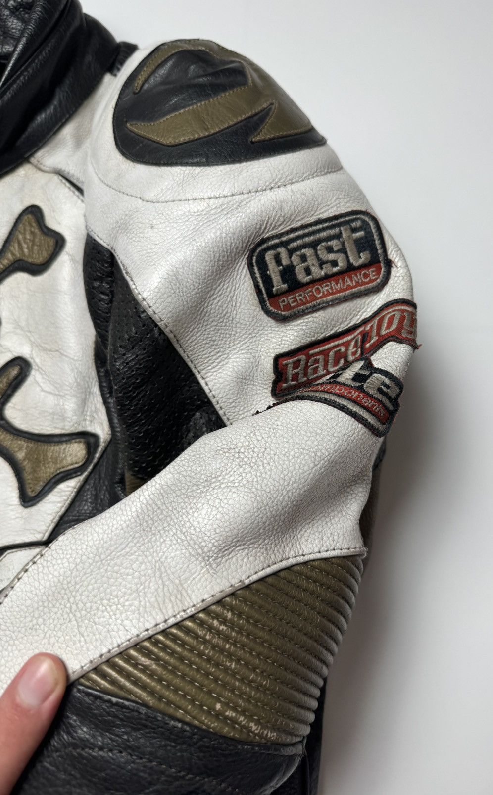 Vintage Vintage PowerRange Leather Racing Jacket Size US M / EU 48-50 / 2 - 10 Thumbnail