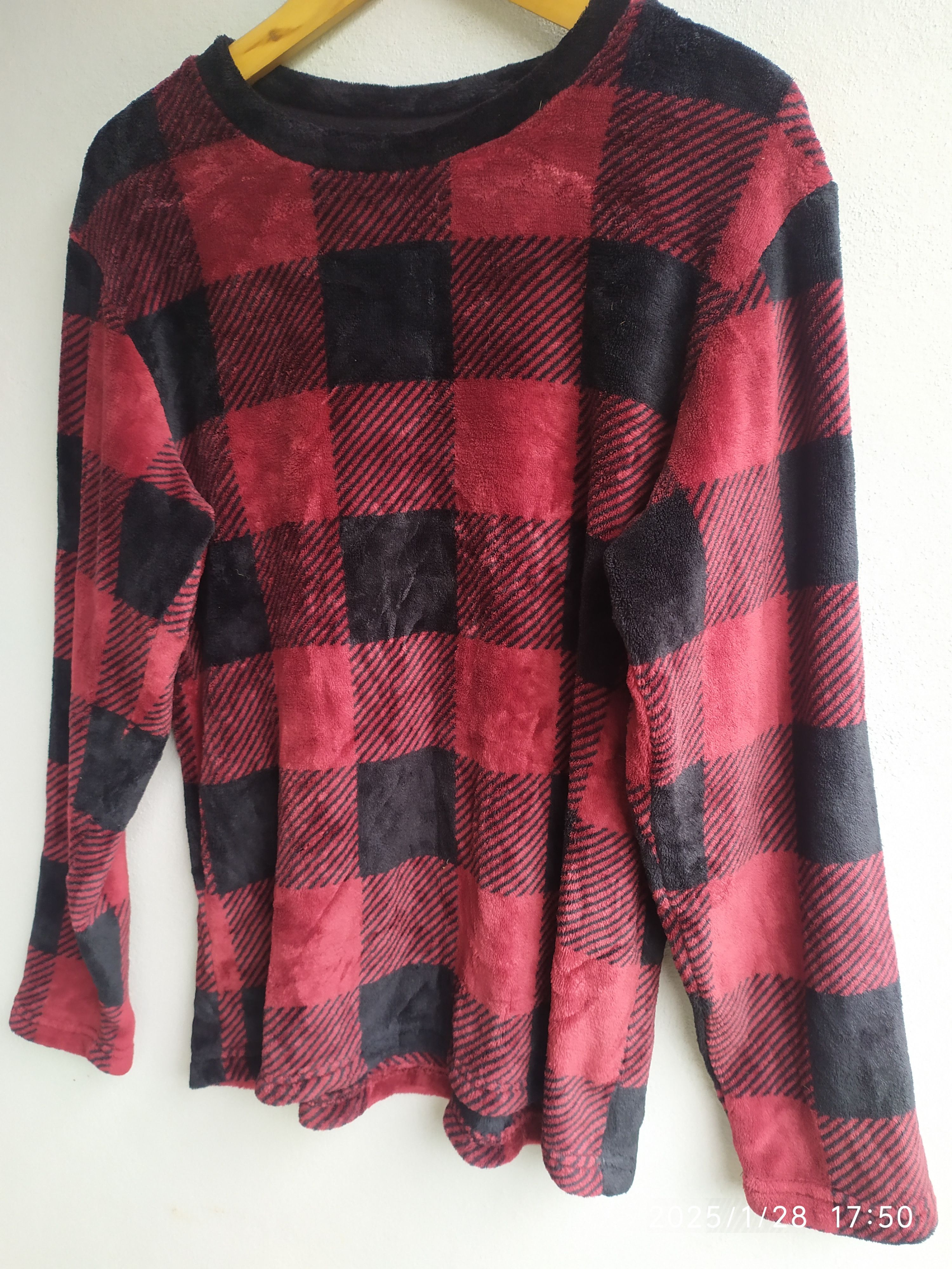 If Six Was Nine × Japanese Brand Japanese GU Fleece Long Sleeve Shirt Size US L / EU 52-54 / 3 - 4 Thumbnail