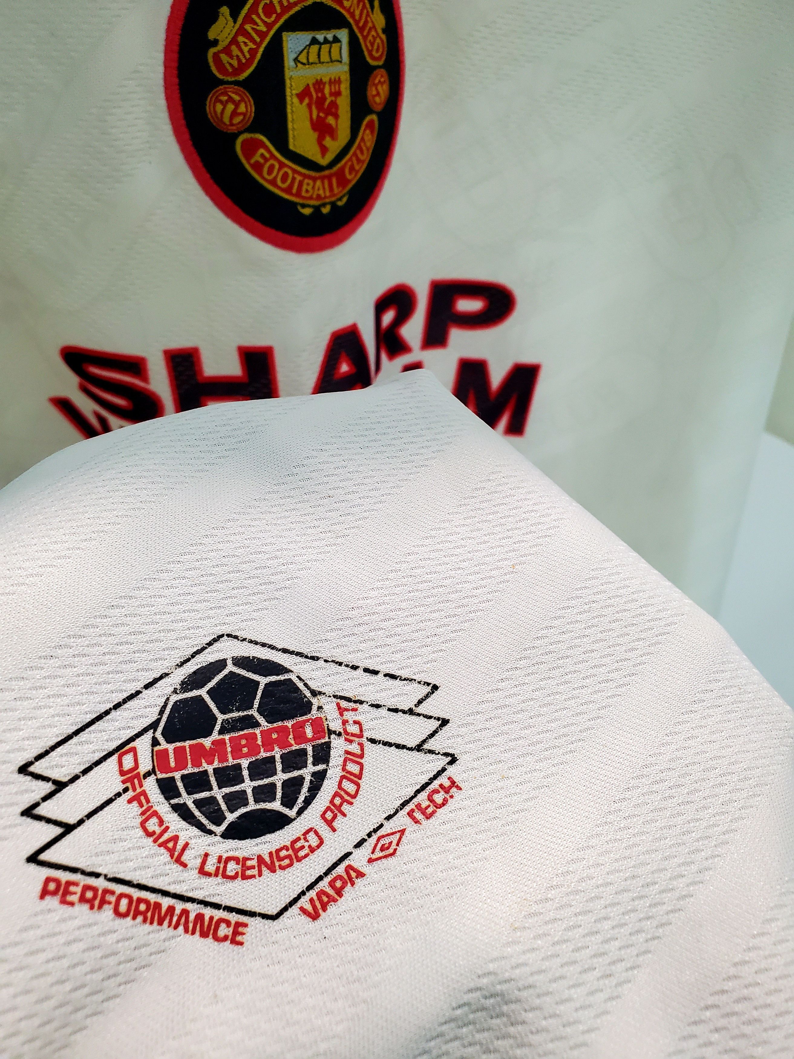 Umbro Manchester United Umbro 1996/97 Away Vintage Jersey XXl Size US XXL / EU 58 / 5 - 3 Thumbnail