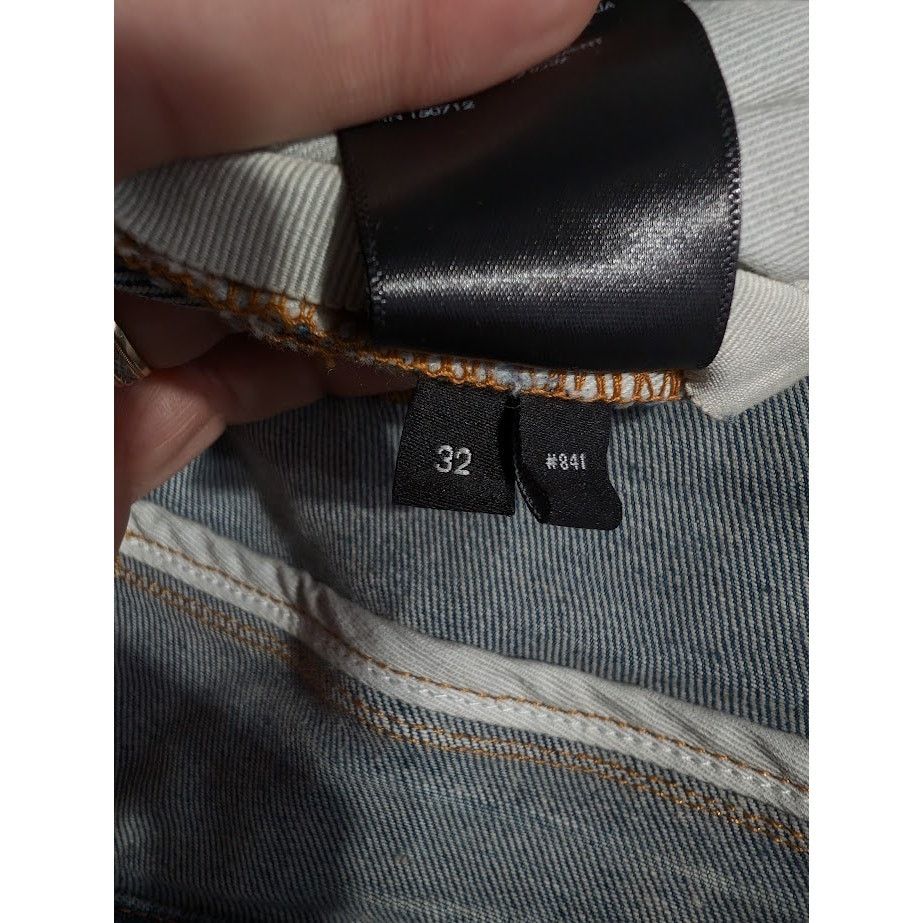 Amiri o1rshd1 Silk PJ Thrasher Jean in Clay Indigo Size US 32 / EU 48 - 19 Thumbnail