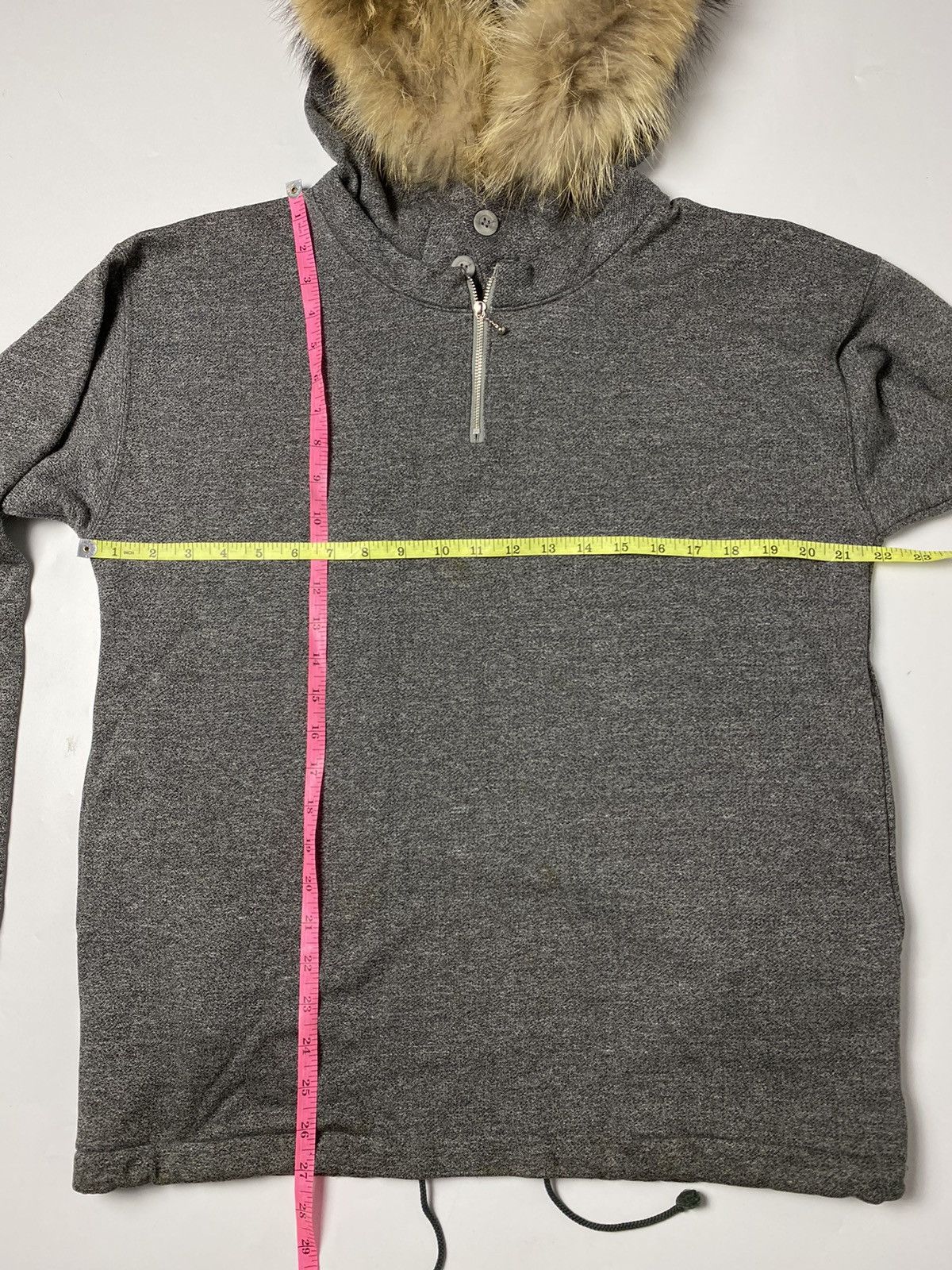 Le Grande Bleu (L.G.B.) Tete homme Fur hoodie Size US L / EU 52-54 / 3 - 12 Thumbnail