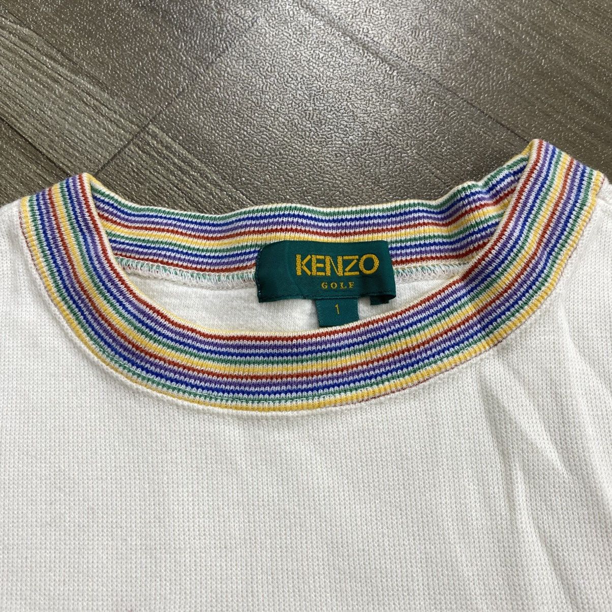 Kenzo Vintage Kenzo Golf Big Logo Sweatshirt Luxury Size US M / EU 48-50 / 2 - 4 Thumbnail
