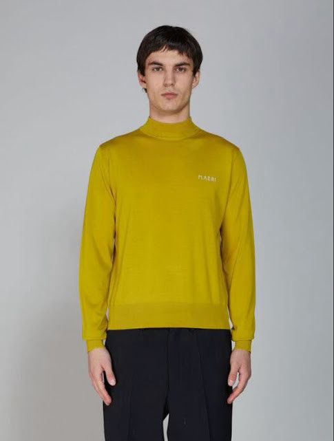 Marni o1w1db10125 Sweater in Yellow Size US M / EU 48-50 / 2 - 1 Thumbnail