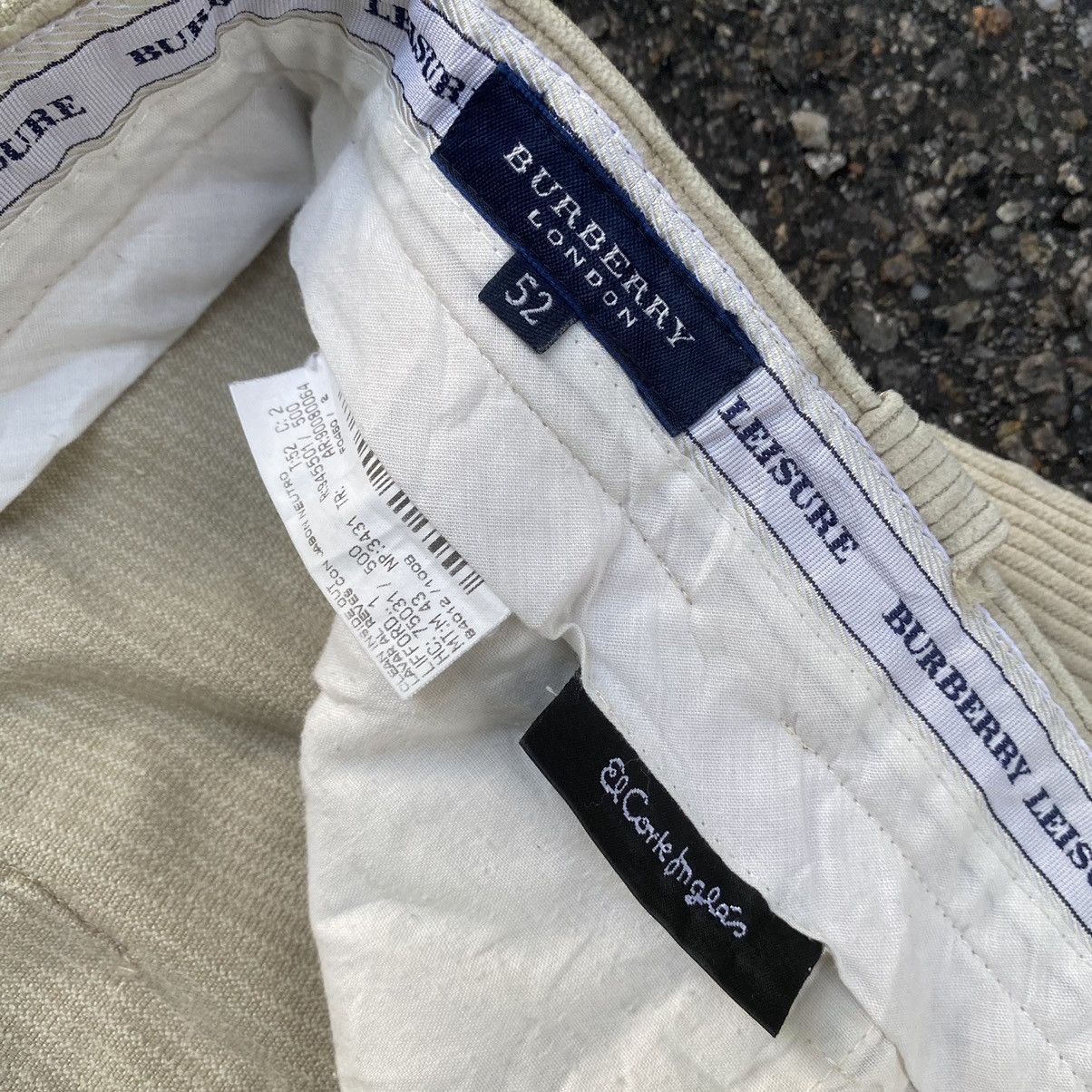 Burberry × Vintage VINTAGE BURBERRY CORDUROY PANTS Size US 37 - 5 Thumbnail