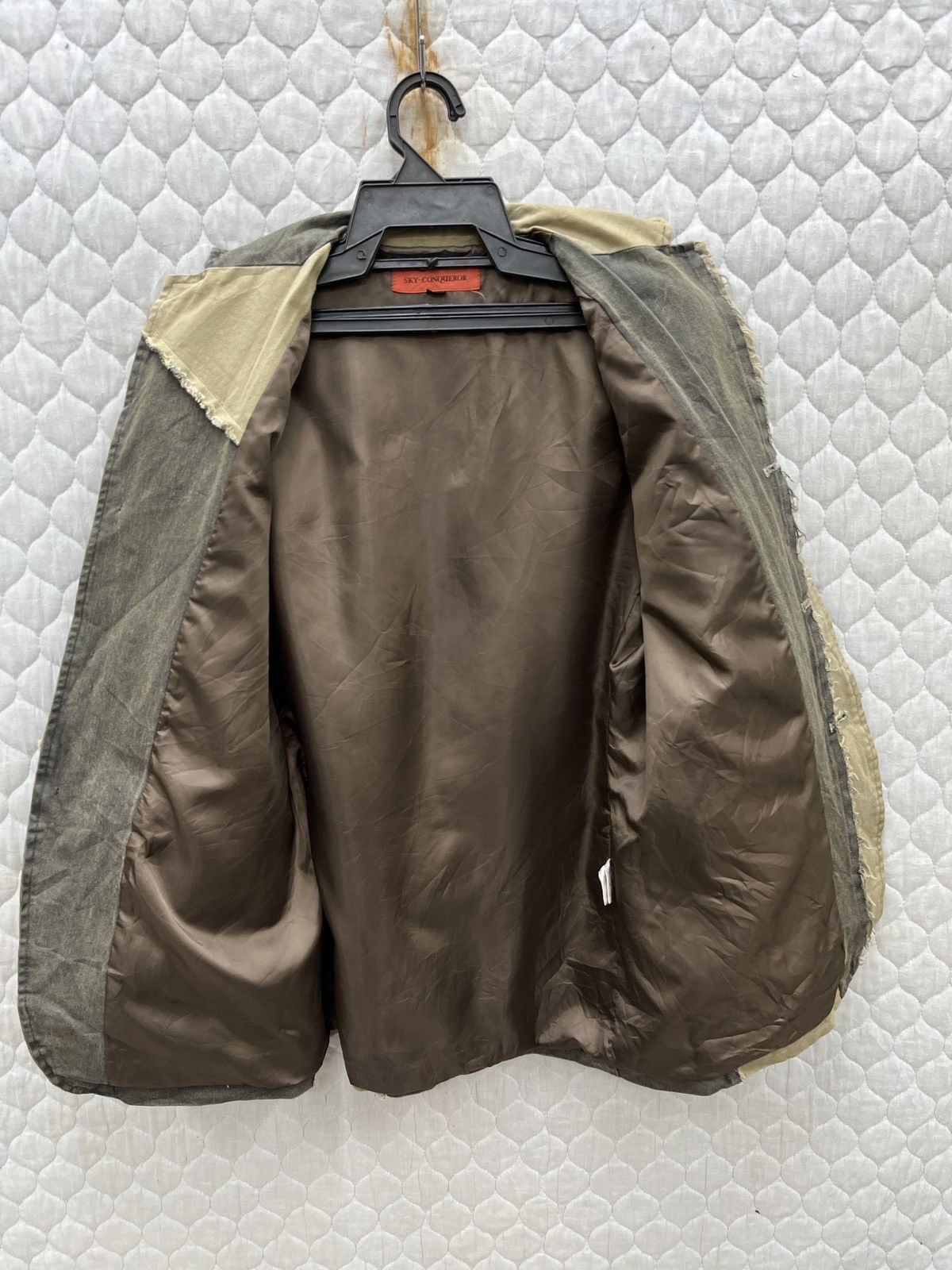 Vintage 🔥🔥🔥STEALS SKY CONQUEROR PATCHWORK JACKET KAPITAL INSPIRED Size US S / EU 44-46 / 1 - 10 Thumbnail