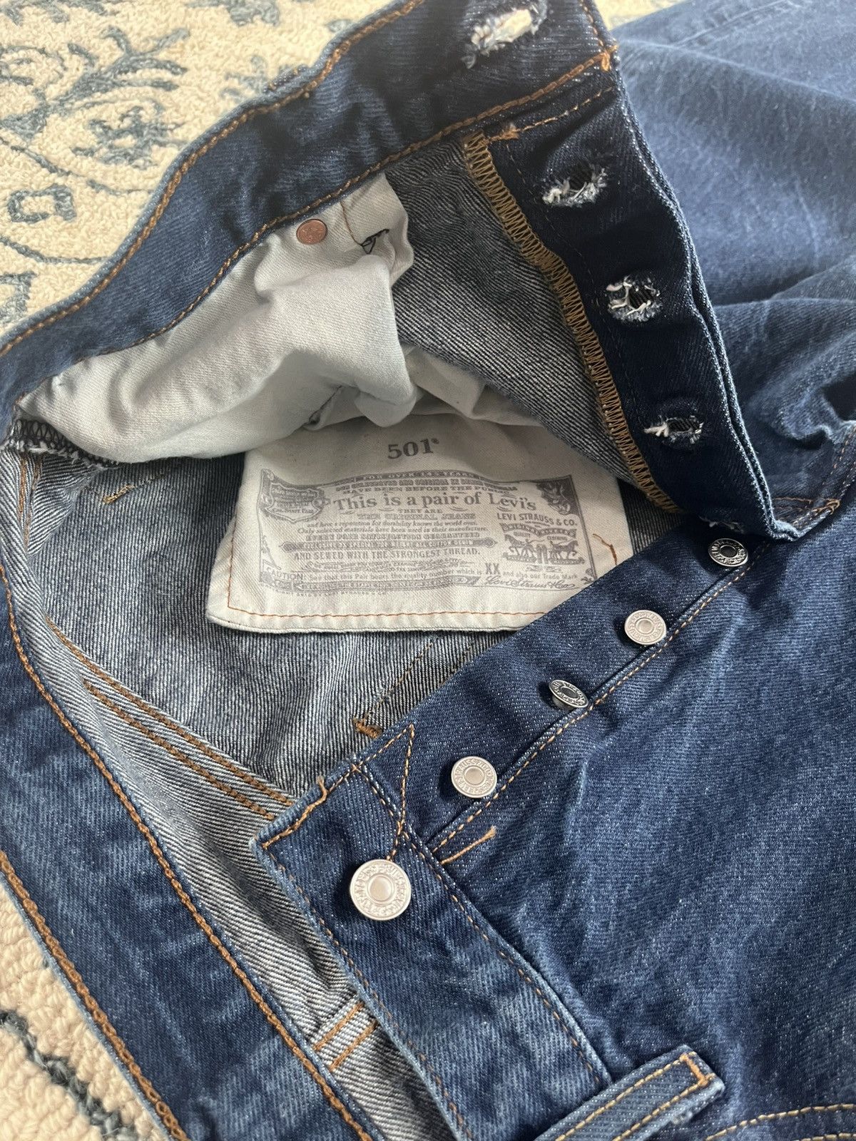 Levi's LEVIS 501XX SHRINK TO FIT Size US 36 / EU 52 - 3 Thumbnail