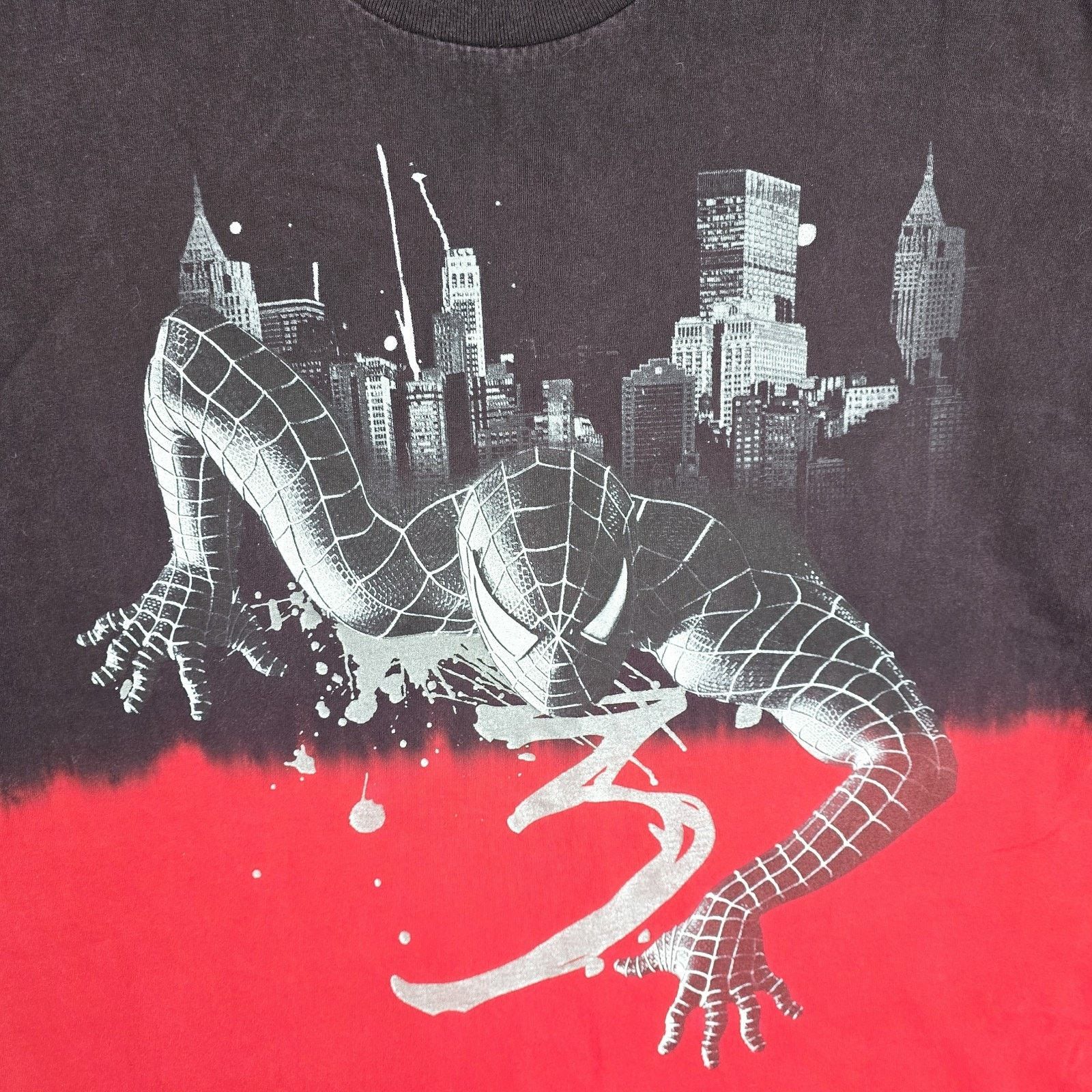 Marvel Comics Vintage Marvel Spiderman 3 Movie Promo Tie Dye Shirt Sz XL Size US XL / EU 56 / 4 - 3 Thumbnail