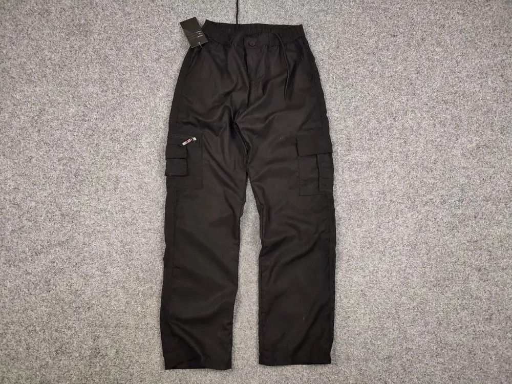 If Six Was Nine Vintage Y2K Cargo Pants Travis Scott Japan Black Hype Size US 32 / EU 48 - 5 Thumbnail