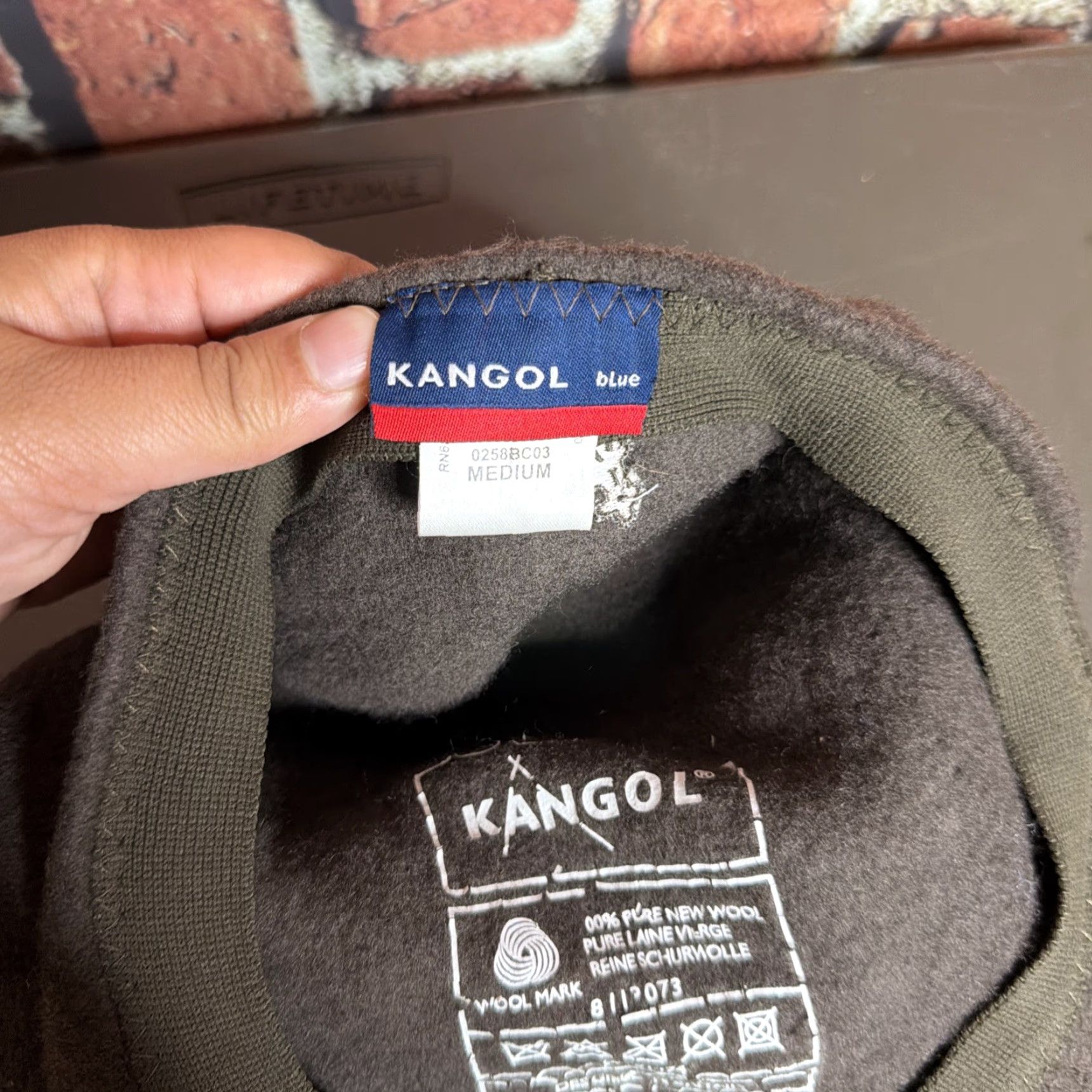 Kangol Kangol Newsboy Cap Cabbie Dark Brown Wool 100% Wool Size M Men Hat Mens Cap Casual Vintage No stain Size ONE SIZE - 3 Thumbnail