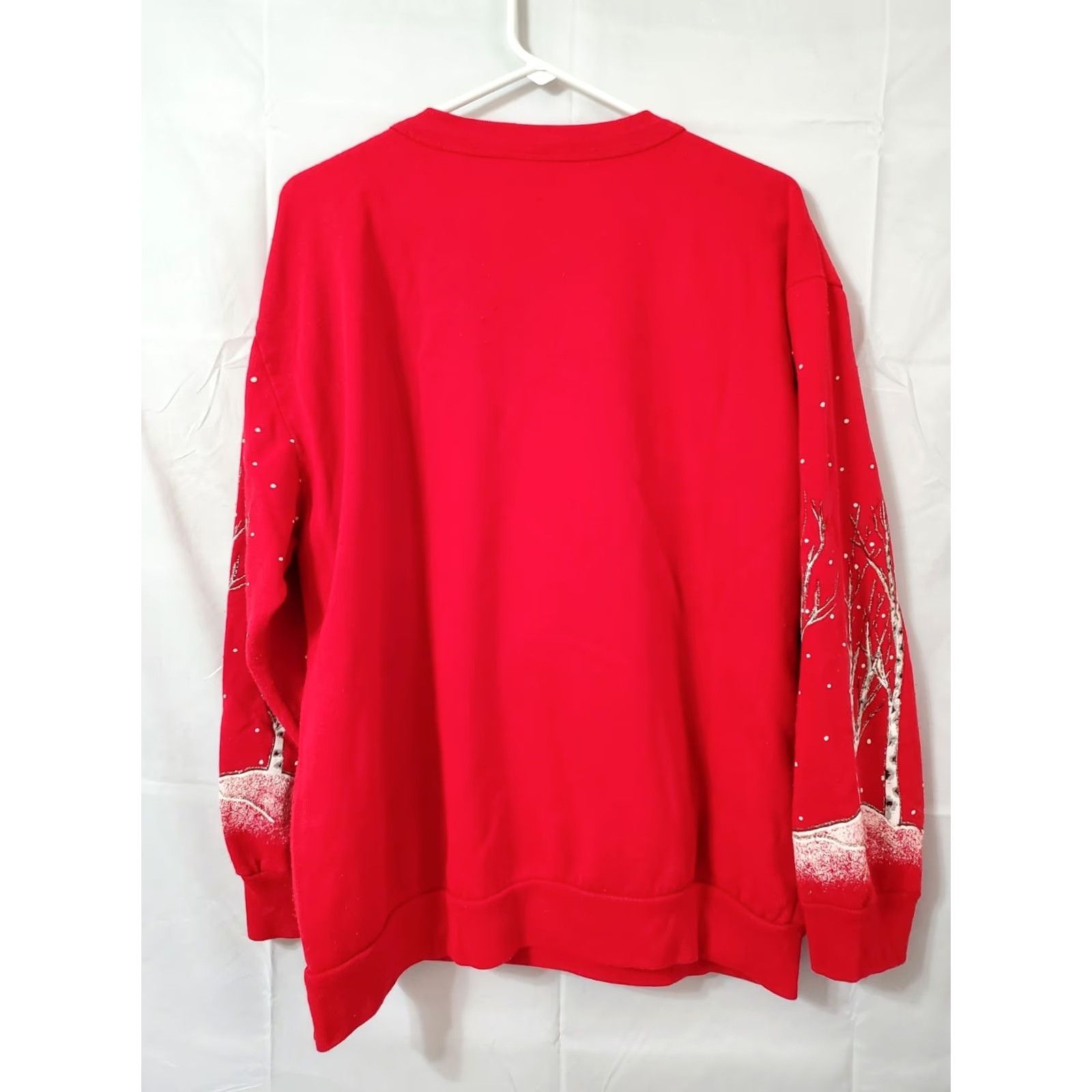Vintage VINTAGE Holiday Time Christmas Sweater Red Large Acrylic Santa Bears Crew Neck Pullover Knitted Knit Winter Christmas Women Size L / US 10 / IT 46 - 7 Thumbnail