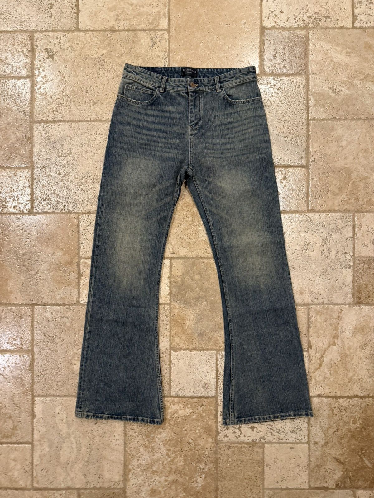 Balenciaga Balenciaga Bootcut Flared Jeans Denim Pants 2023 | Grailed