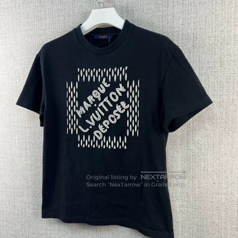 Louis Vuitton Louis Vuitton SS24 monogram beaded embroidered casual crew Size US S / EU 44-46 / 1 - 3 Thumbnail