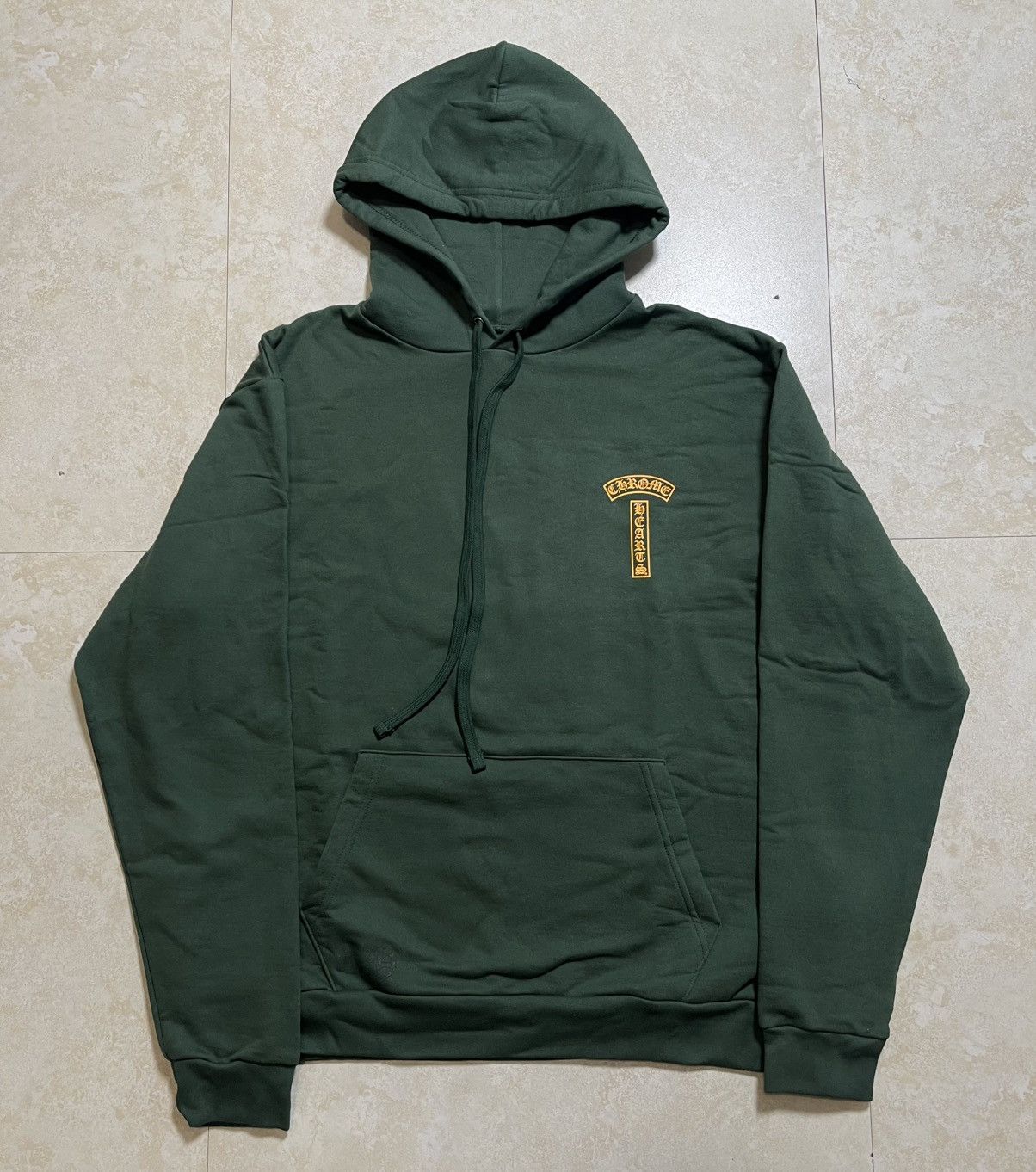 Chrome Hearts × Designer Chrome hearts green pullover hoodie online exclusive Size US L / EU 52-54 / 3 - 1 Thumbnail