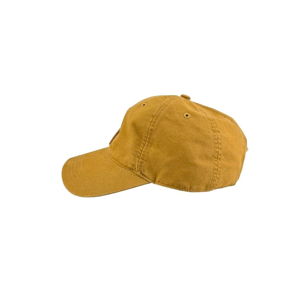 Carhartt Carhartt Brown Canvas Logo Adjustable Hat Size ONE SIZE - 2 Thumbnail