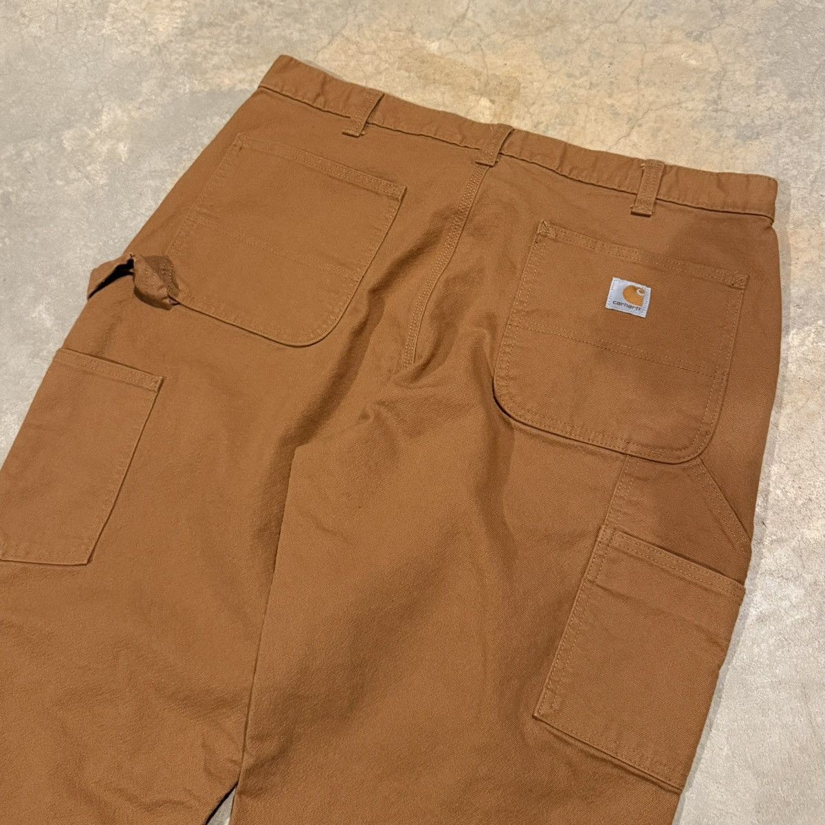 Carhartt Carhartt Duck Canvas Workwear Baggy Carpenter Pants Skater Size US 37 - 3 Thumbnail