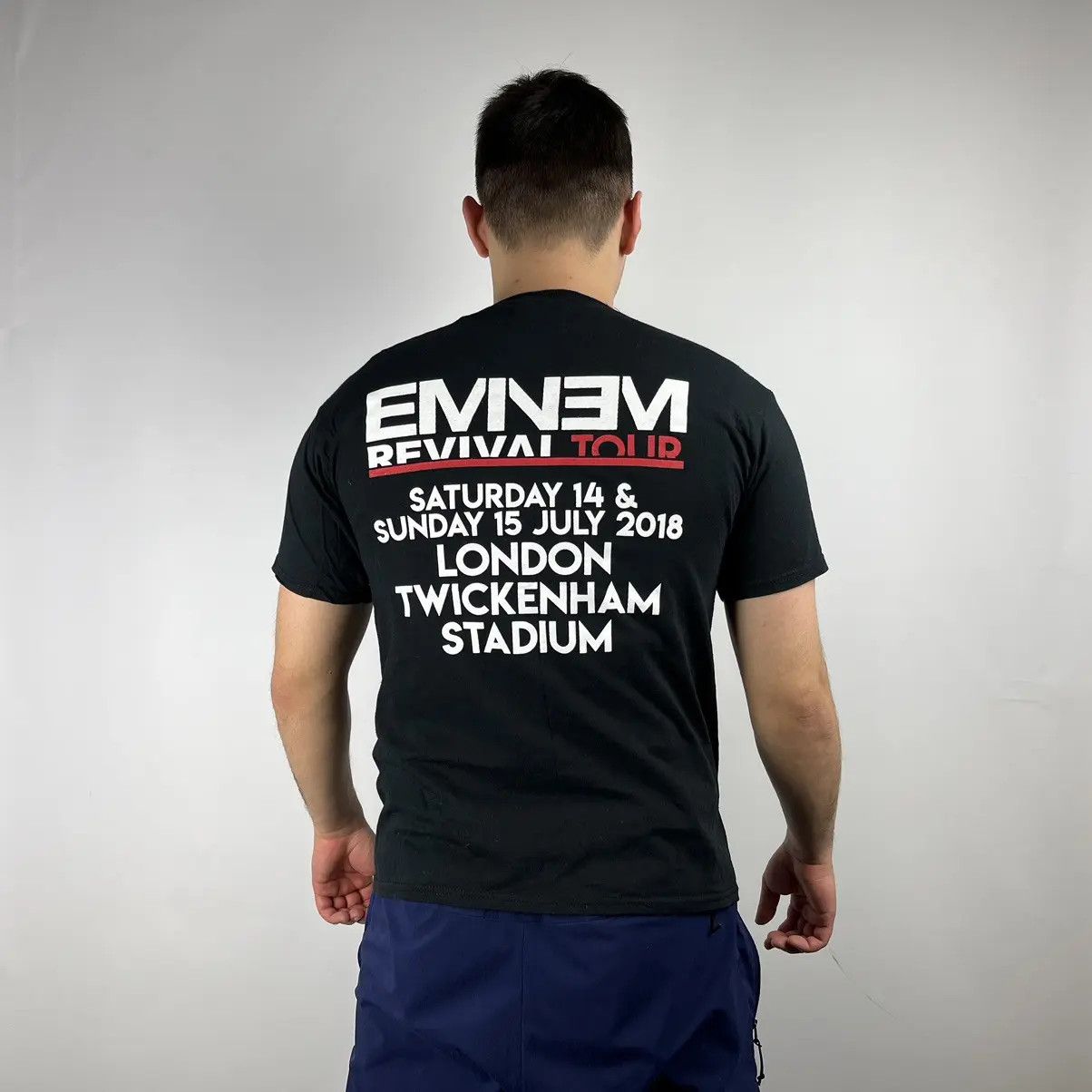 Eminem Eminem Tshirt tour tee size Medium Size US M / EU 48-50 / 2 - 2 Thumbnail