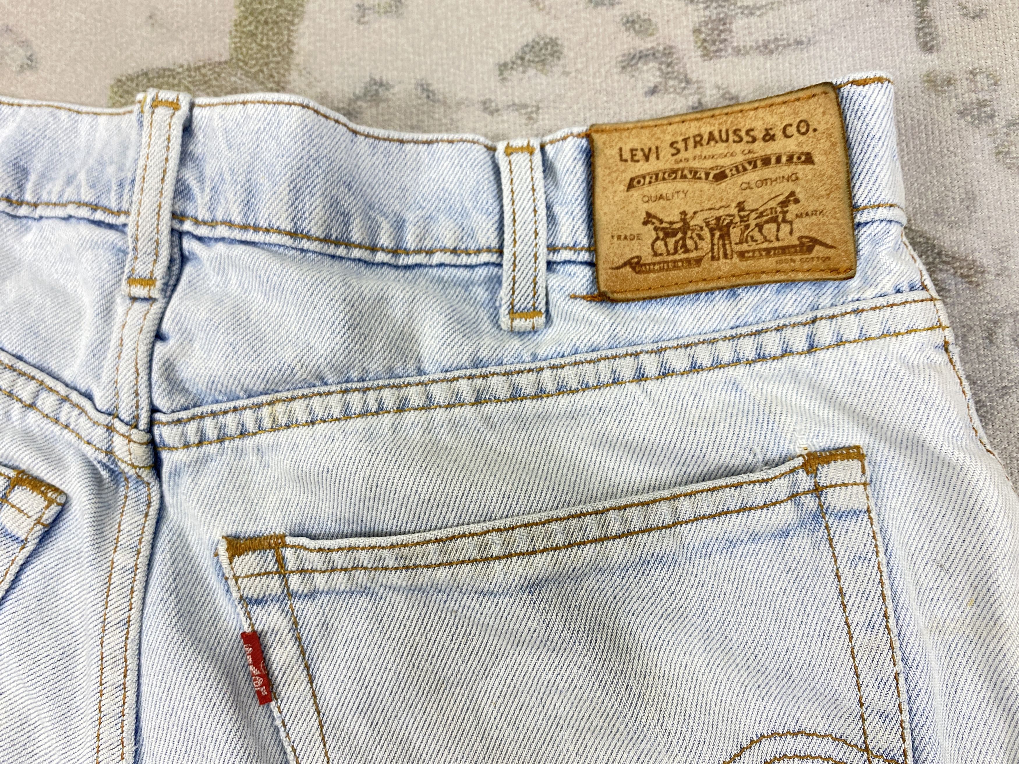 Levi's Light Blue Wash Vintage Levi's Jeans 32x29 Denim- JN3653 Size US 32 / EU 48 - 11 Thumbnail