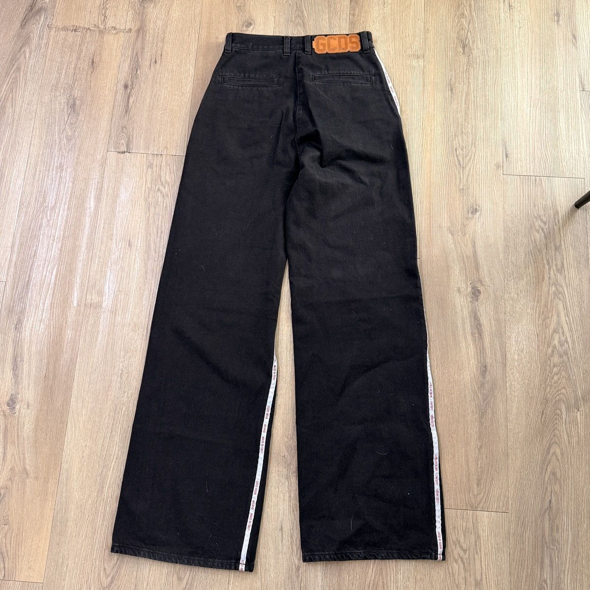 GCDS Womens GCDS Striped Legged Denim Size 23" - 2 Thumbnail