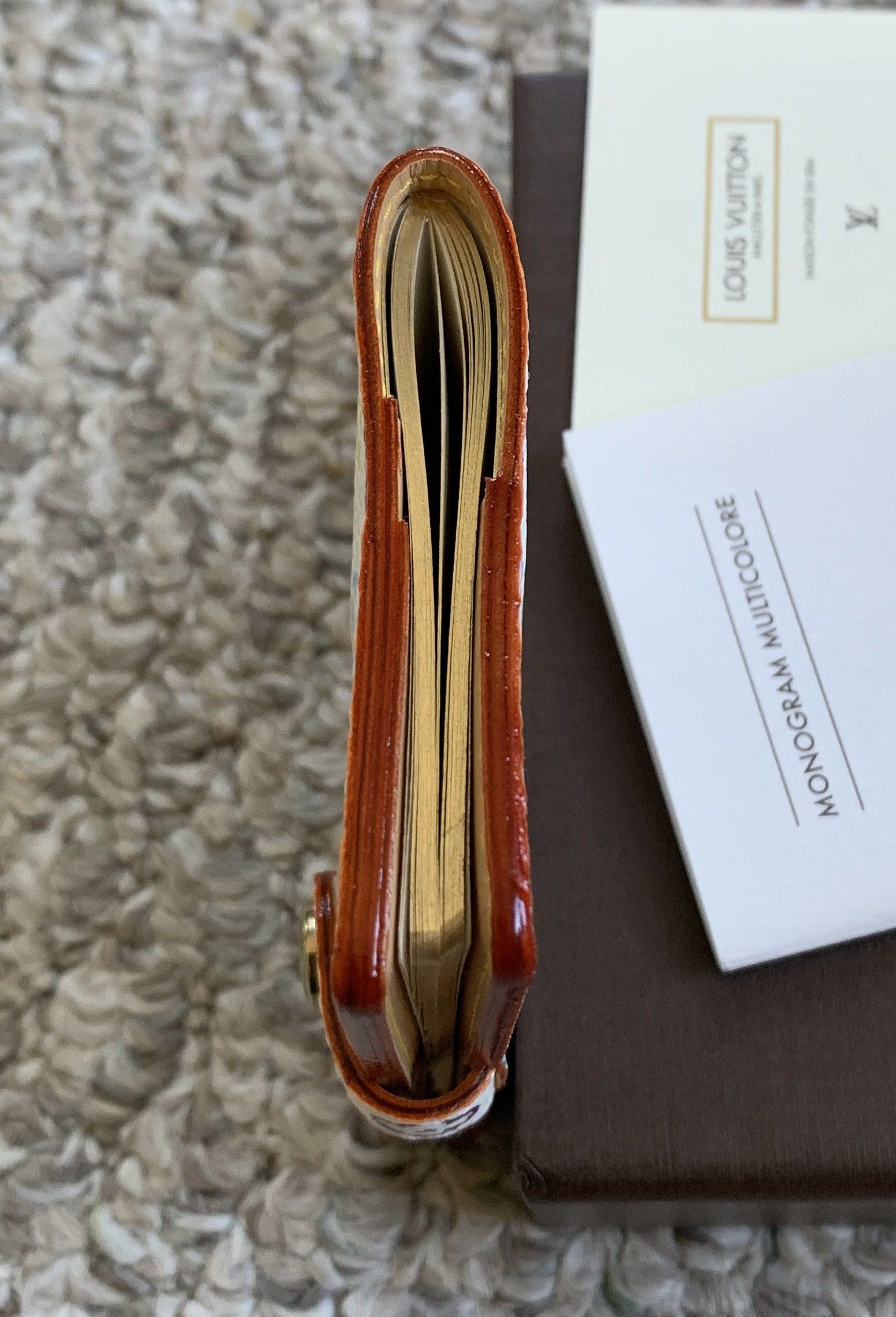 Louis Vuitton × Takashi Murakami NEW S/S 2003 Louis Vuitton x Murakami Monogram Address Book Size ONE SIZE - 9 Thumbnail