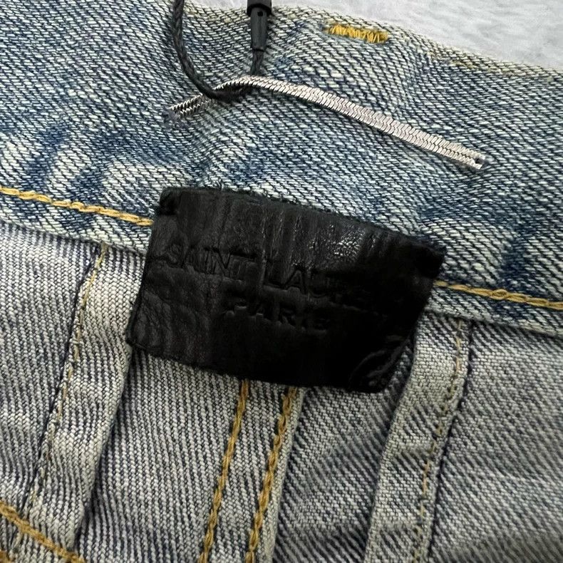 Saint Laurent Paris Saint Laurent Paris Washed denim jeans-2505 Size US 30 / EU 46 - 3 Thumbnail