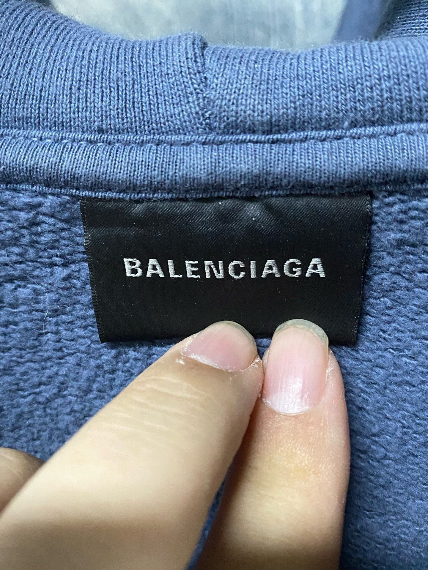 Balenciaga Balenciaga Men's Zip Hoodie in Excellent Condition Size US XL / EU 56 / 4 - 4 Thumbnail