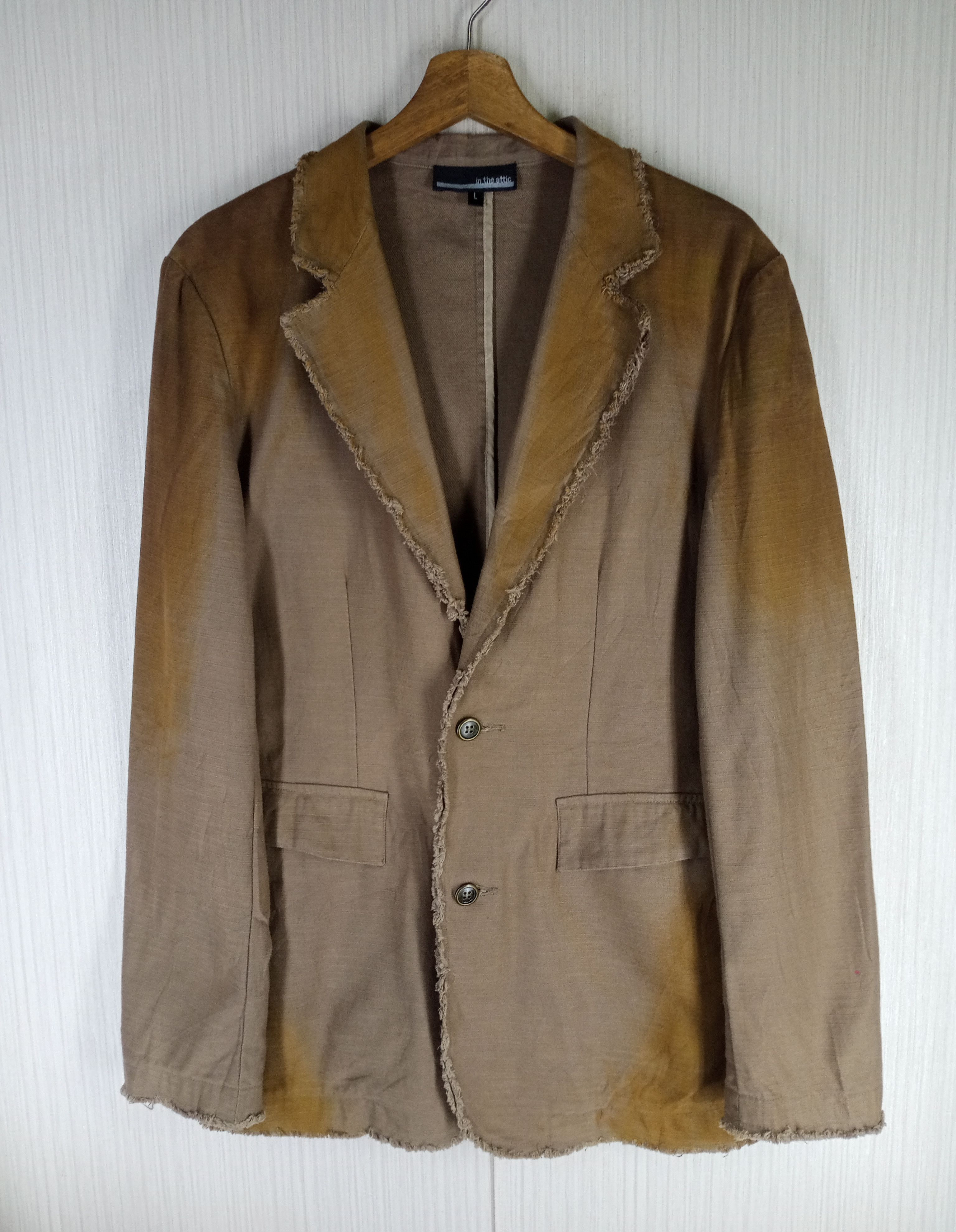 In The Attic RARE IN THE ATTIC MUD WASH JACKET Size US M / EU 48-50 / 2 - 1 Thumbnail