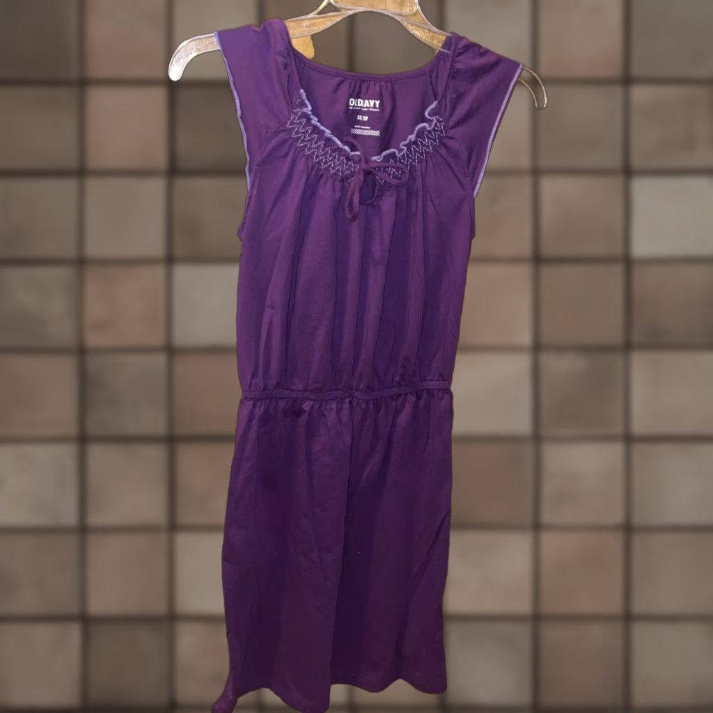 Old Navy Old Navy Juniors Sundress Tank Dress Size XS Indigo Purple SOFT NEW key hole Size XS / US 0-2 / IT 36-38 - 1 Thumbnail