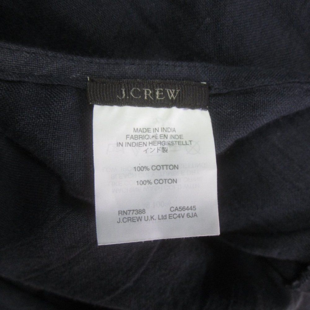 J.Crew J.Crew Navy Cotton Swim Cover Up OS Size ONE SIZE - 2 Thumbnail