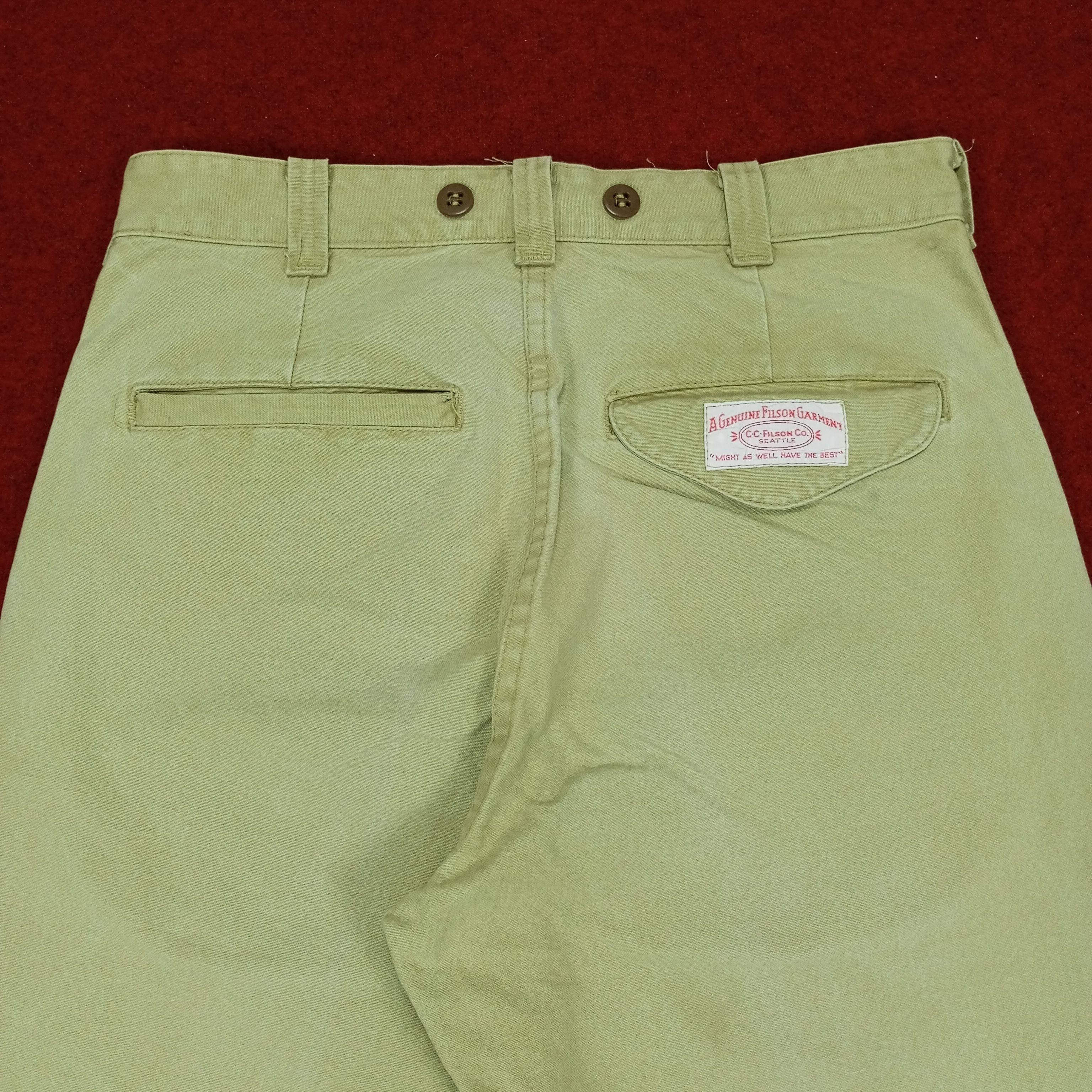 Filson × Vintage A Genuine Filson Pants Streetwear Style Size US 29 - 2 Thumbnail