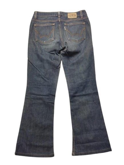 Edwin × Japanese Brand × Vintage EDWIN WHITE TAB MADE IN JAPAN FLARED NICE FADED Size US 33 - 3 Thumbnail