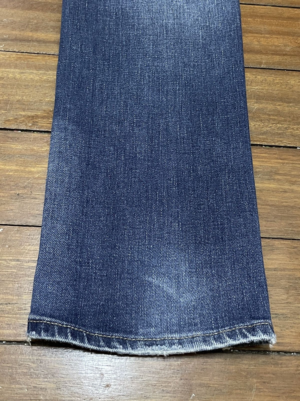 14th Addiction × Japanese Brand × Le Grande Bleu (L.G.B.) Rare Design Vintage Japanese Brand RPT Patchwork Jeans 1990s Size US 34 / EU 50 - 7 Thumbnail