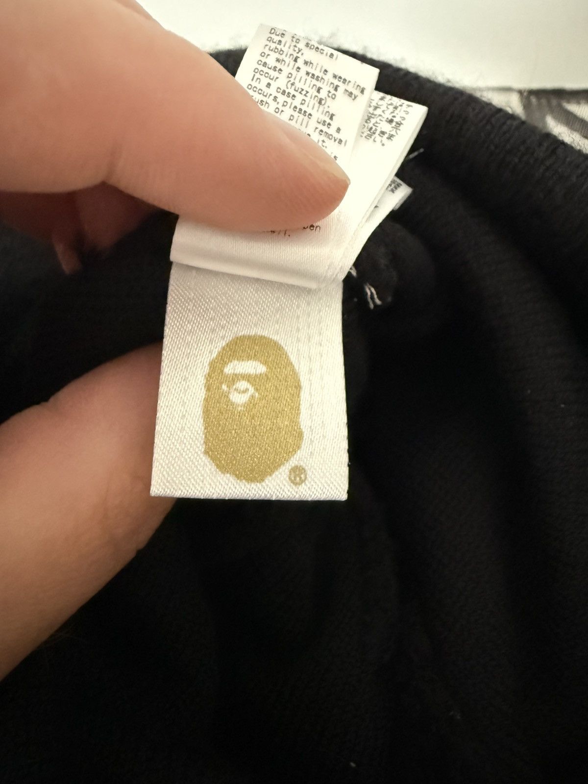 Bape Bape Beanie Black Size ONE SIZE - 6 Thumbnail