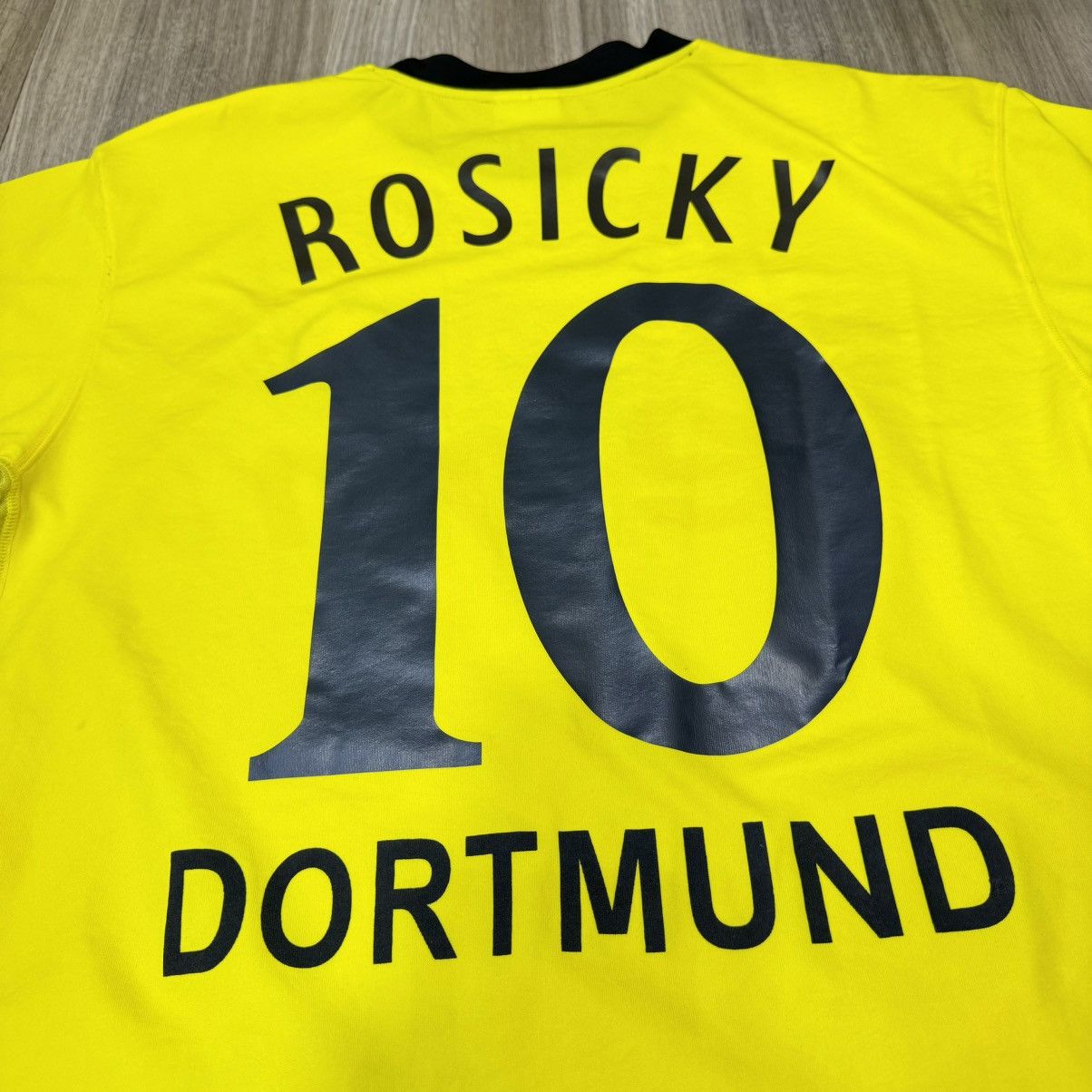 Other Dortmund 03/04 home shirt #10 Rosicky Size US L / EU 52-54 / 3 - 5 Thumbnail
