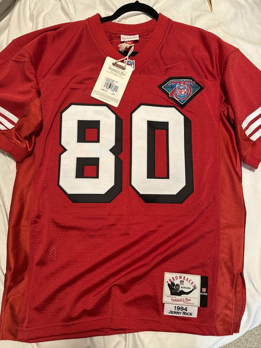 Jerry rice 75th anniversary 2024 jersey