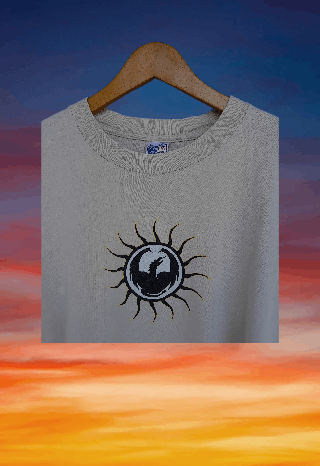 Vintage Streetwear Vintage 90s DRAGON Skateboard T-Shirt Size US L / EU 52-54 / 3 - 5 Thumbnail