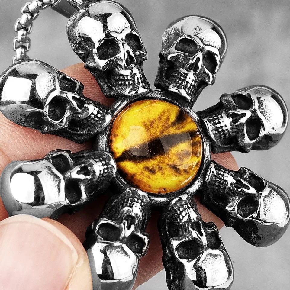 Jewelry Domineering Demon Eye Necklace Size ONE SIZE - 4 Thumbnail